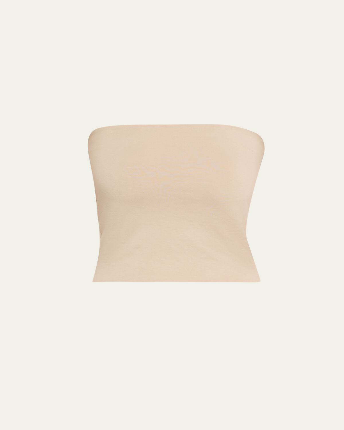 Brunello Cucinelli Strapless Jersey Crop Tube Top
