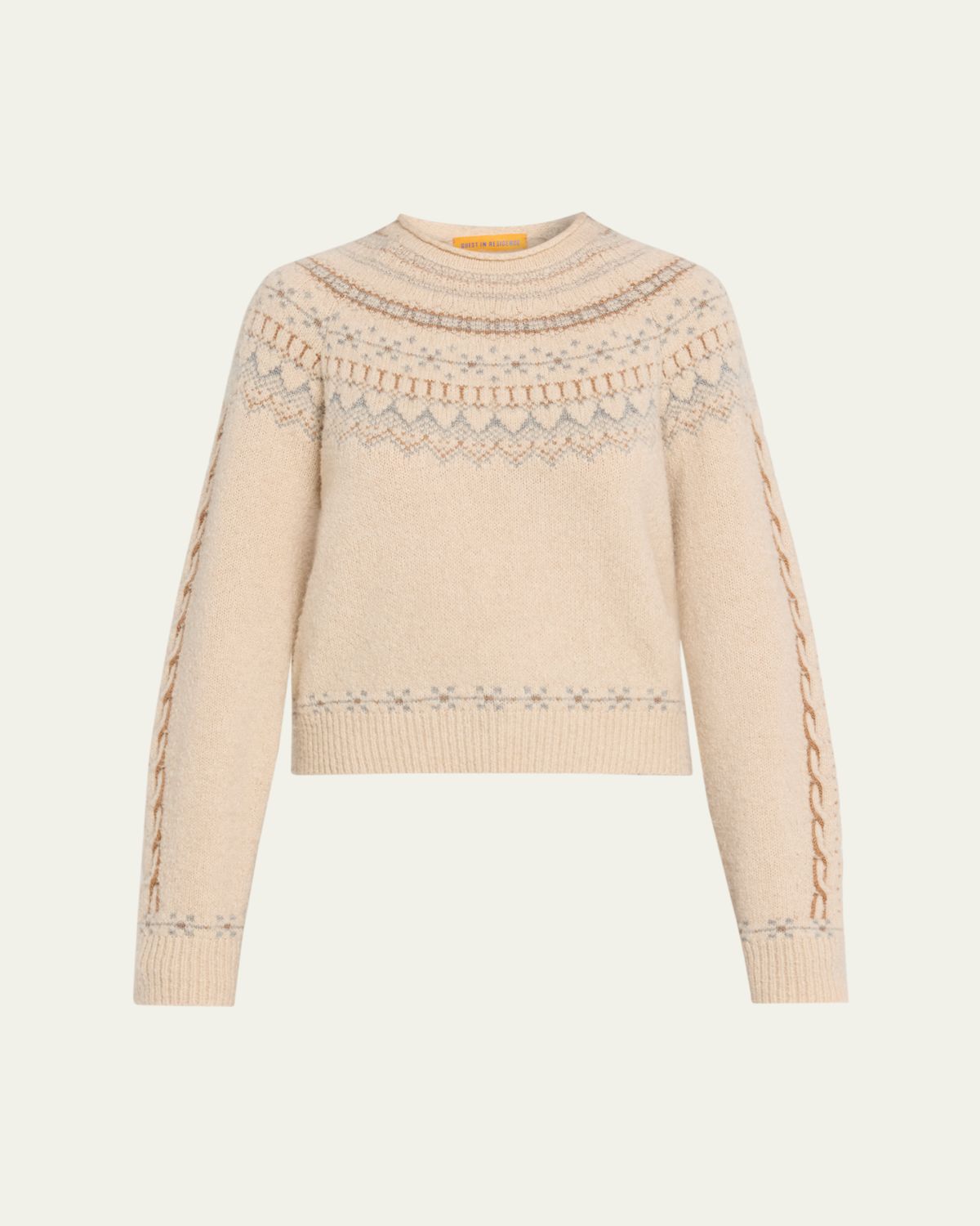 Guest in Residence Cloud Chalet Wool Cashmere Crewneck Sweater