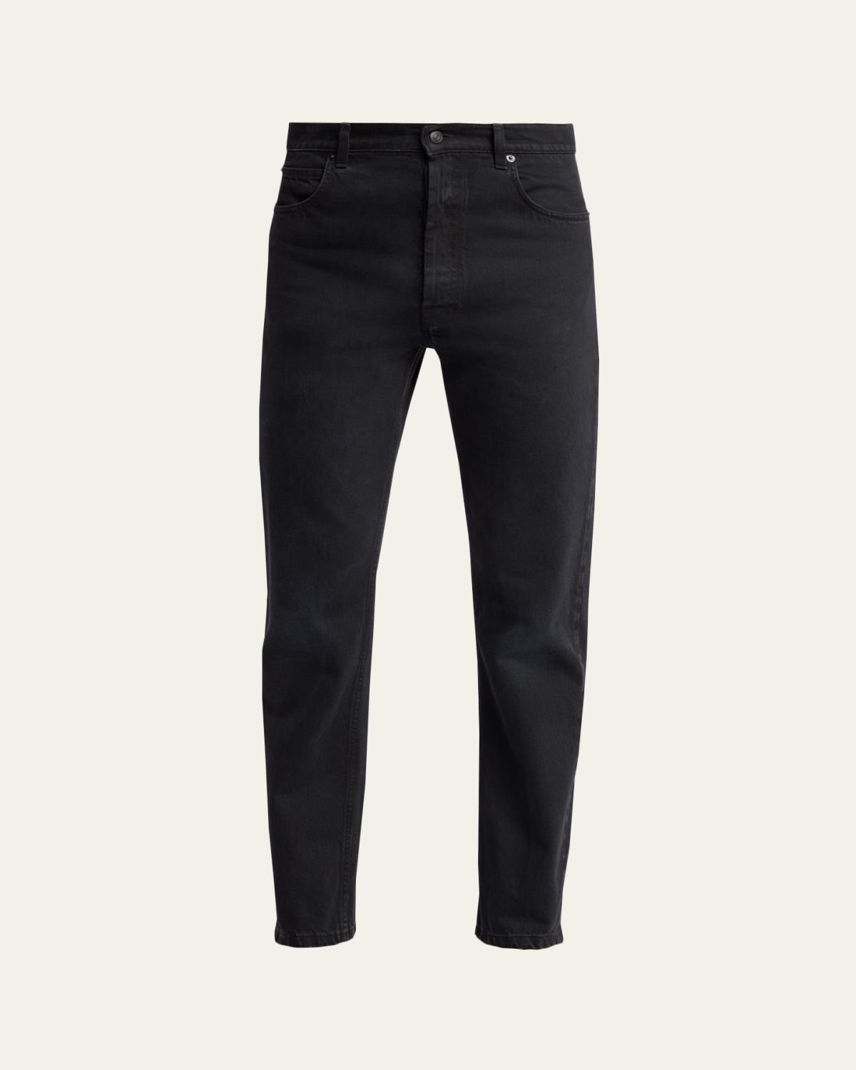 THE ROW Men's Slim Fit Black Denim Five-Pocket Pants