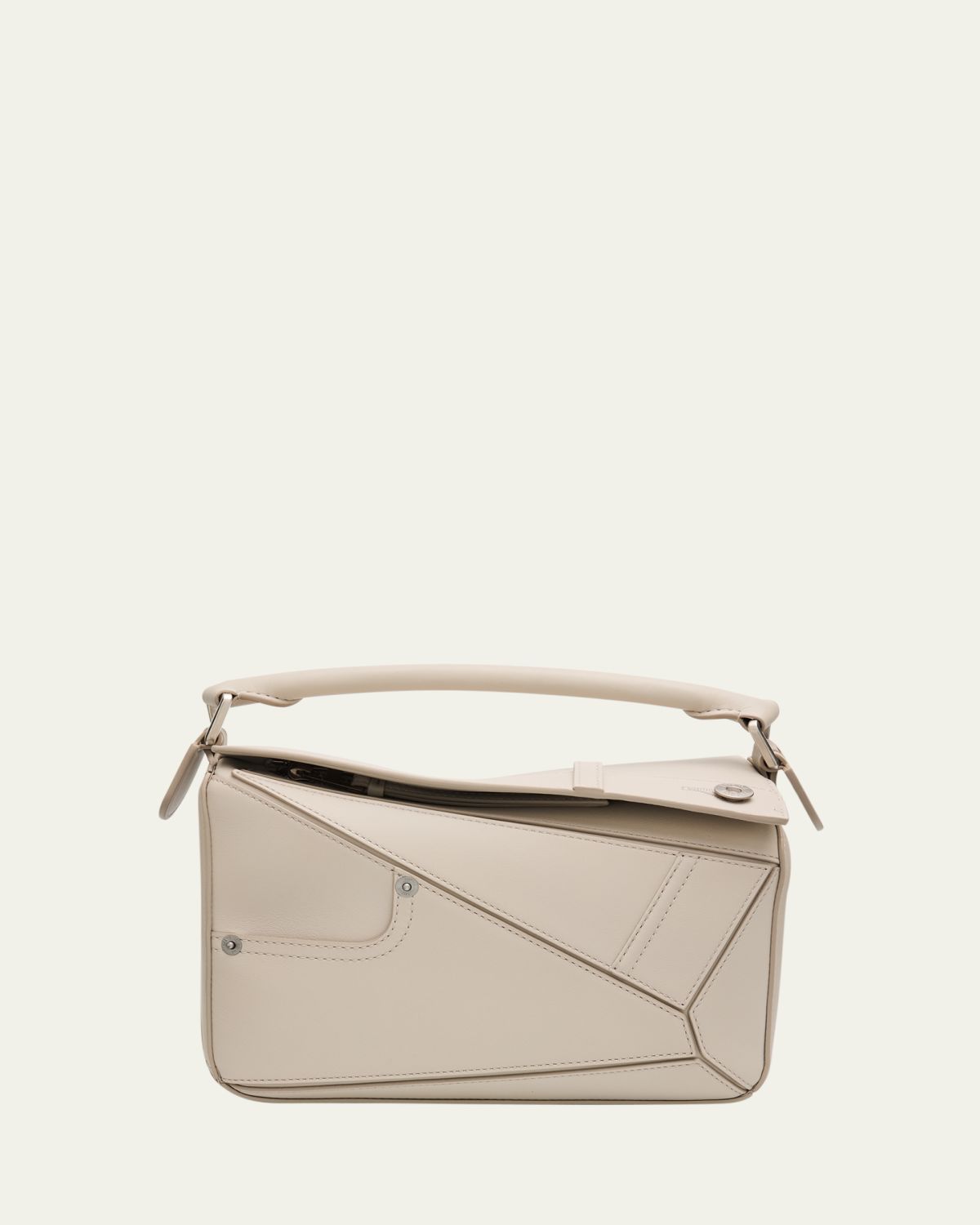 Loewe Puzzle Panta Small Top-Handle Bag in Leather