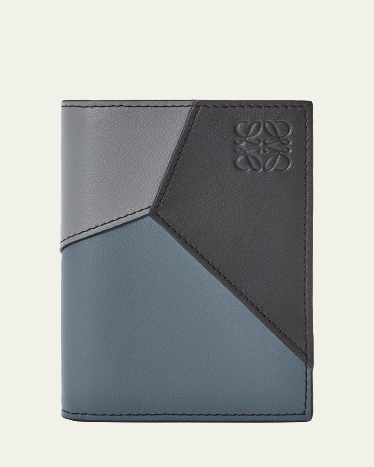 Loewe Men's Puzzle Calfskin Bifold Wallet