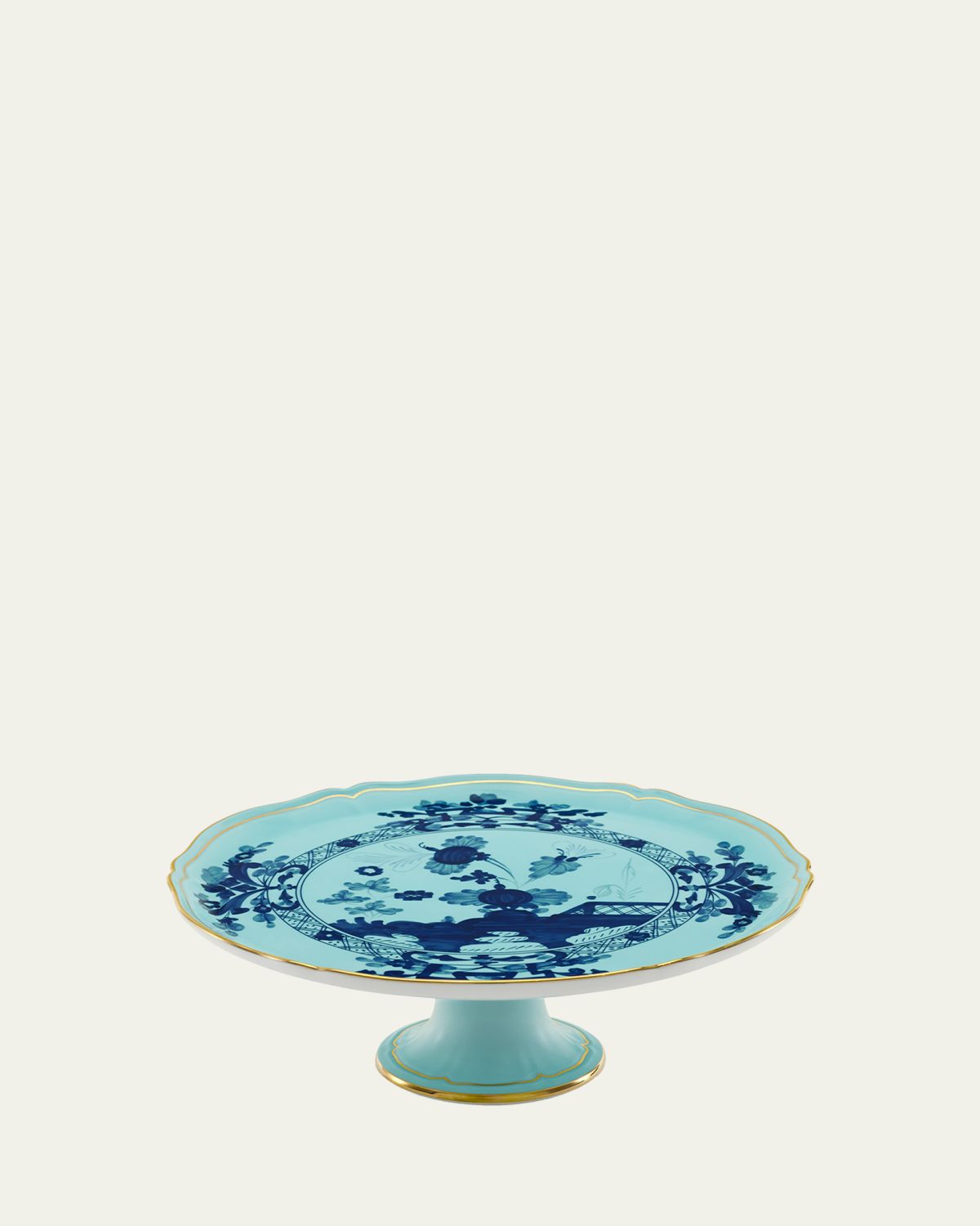 GINORI 1735 Oriente Italiano Iris Cake Stand