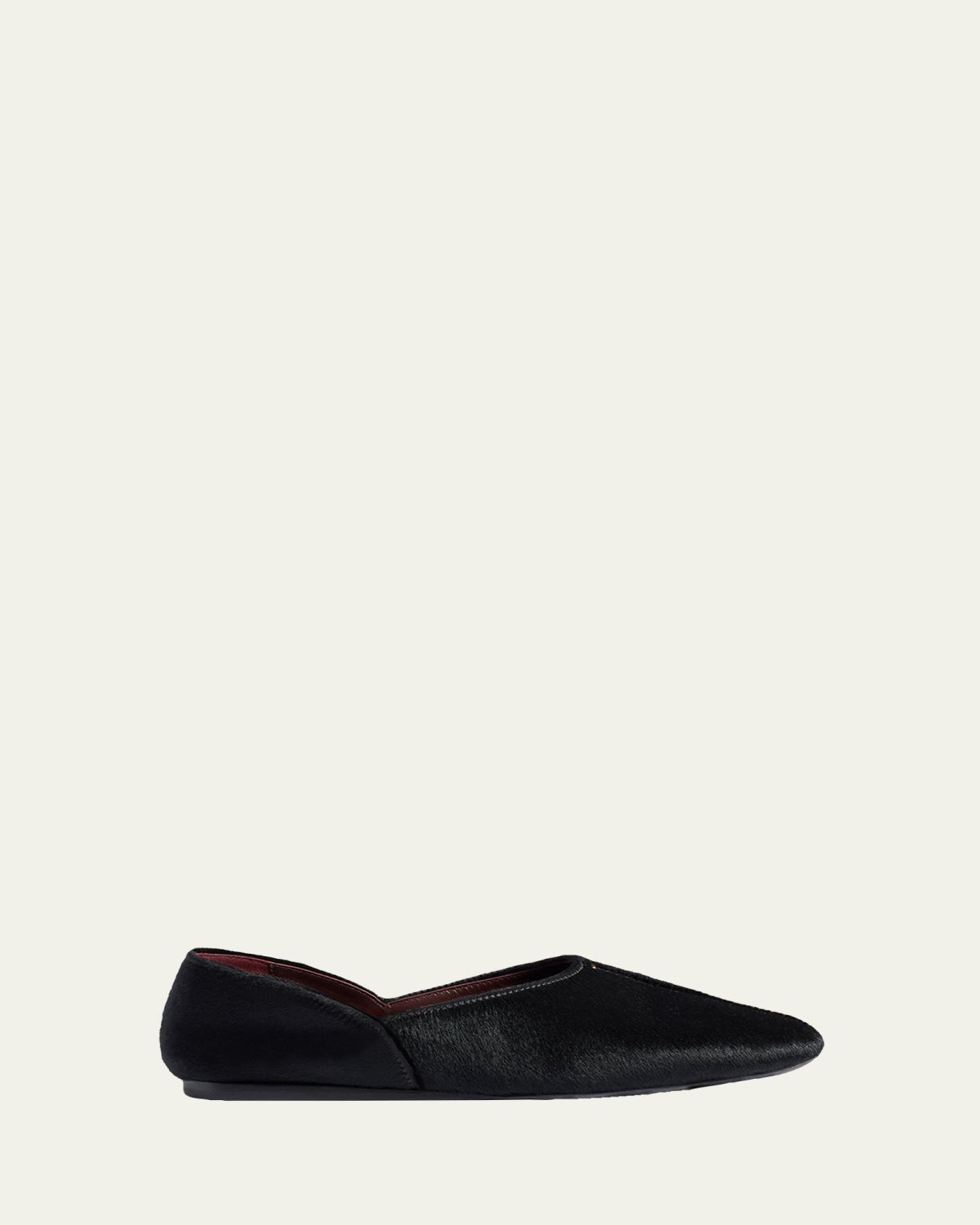 Khaite Jane Calf Hair Flats