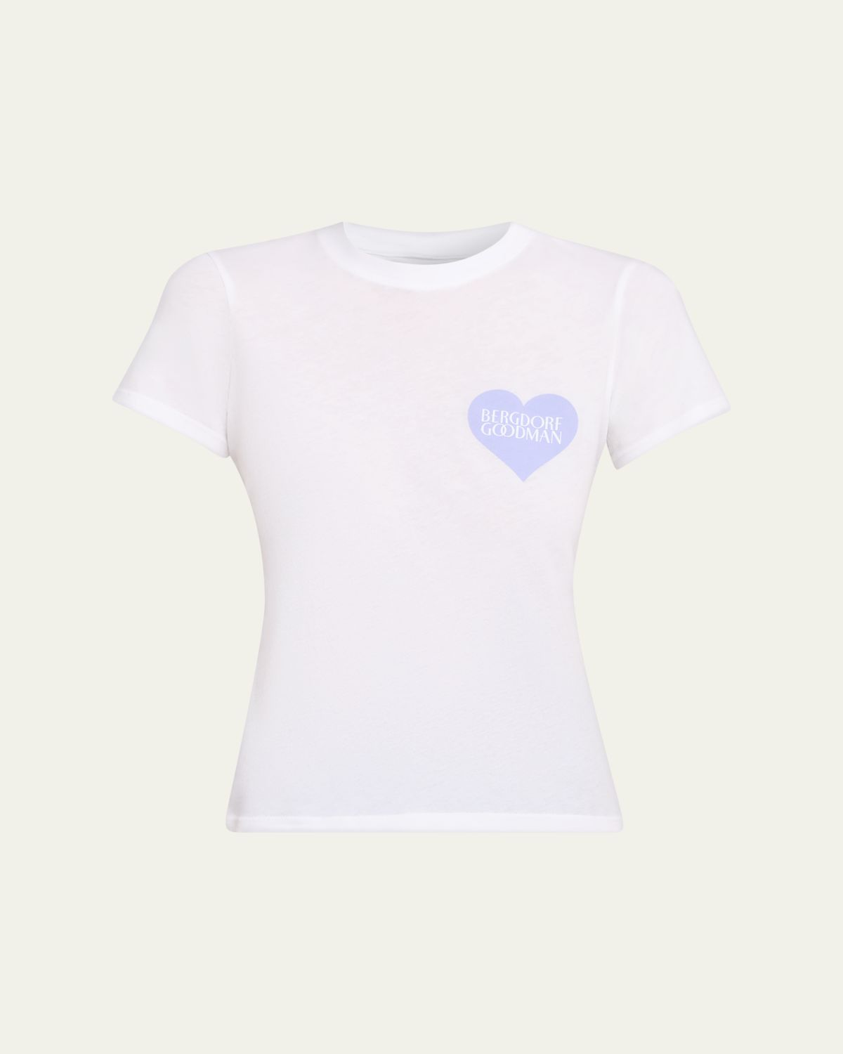 SPRWMN BG Heart Logo Crewneck Tee