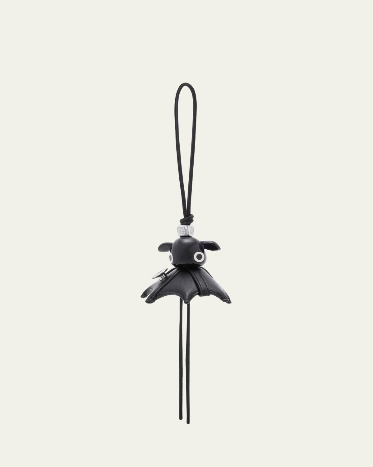 Loewe Men's Biker Puzz Leather Keychain Purse Charm