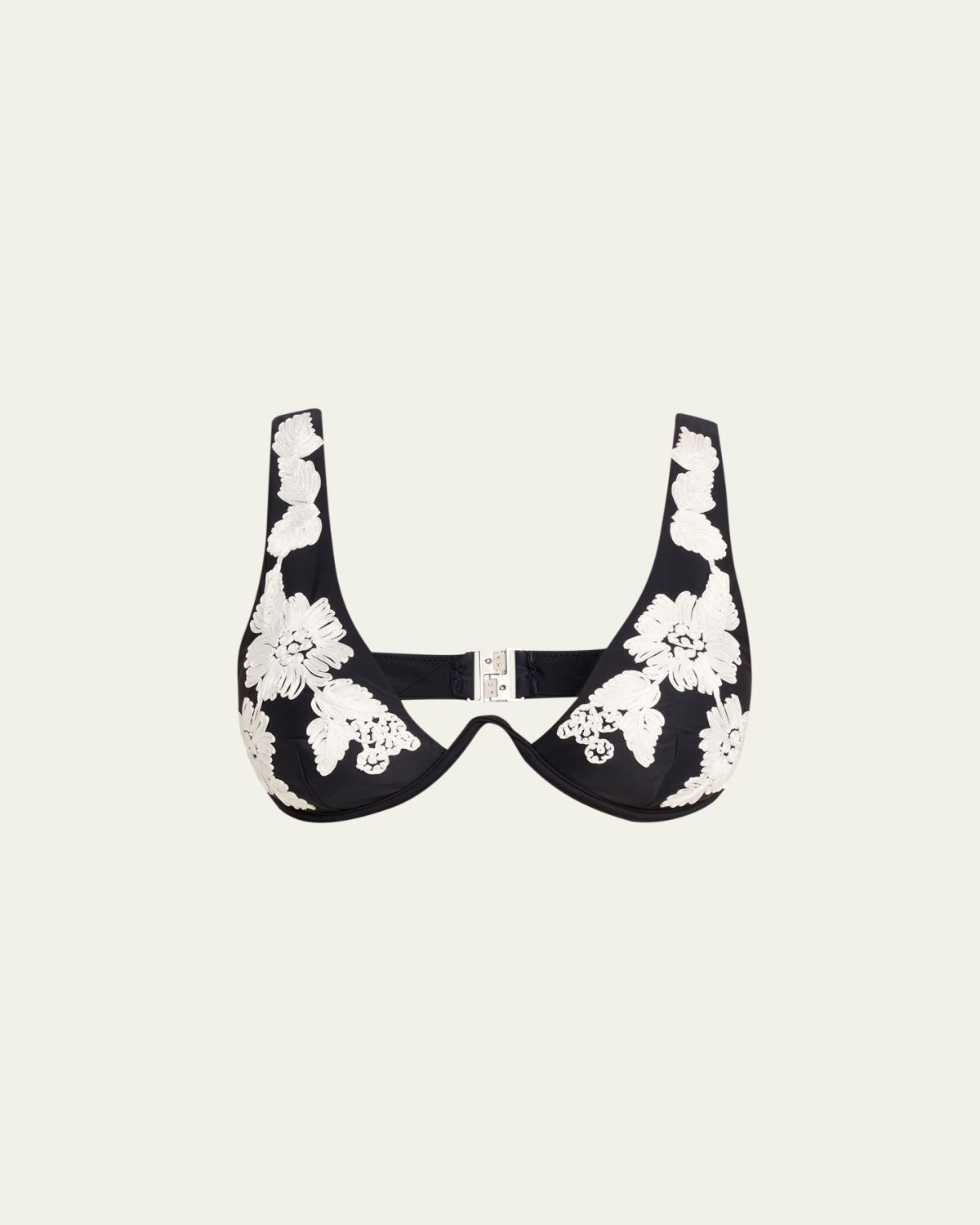 SIMKHAI Rosie Floral Underwire Bikini Top