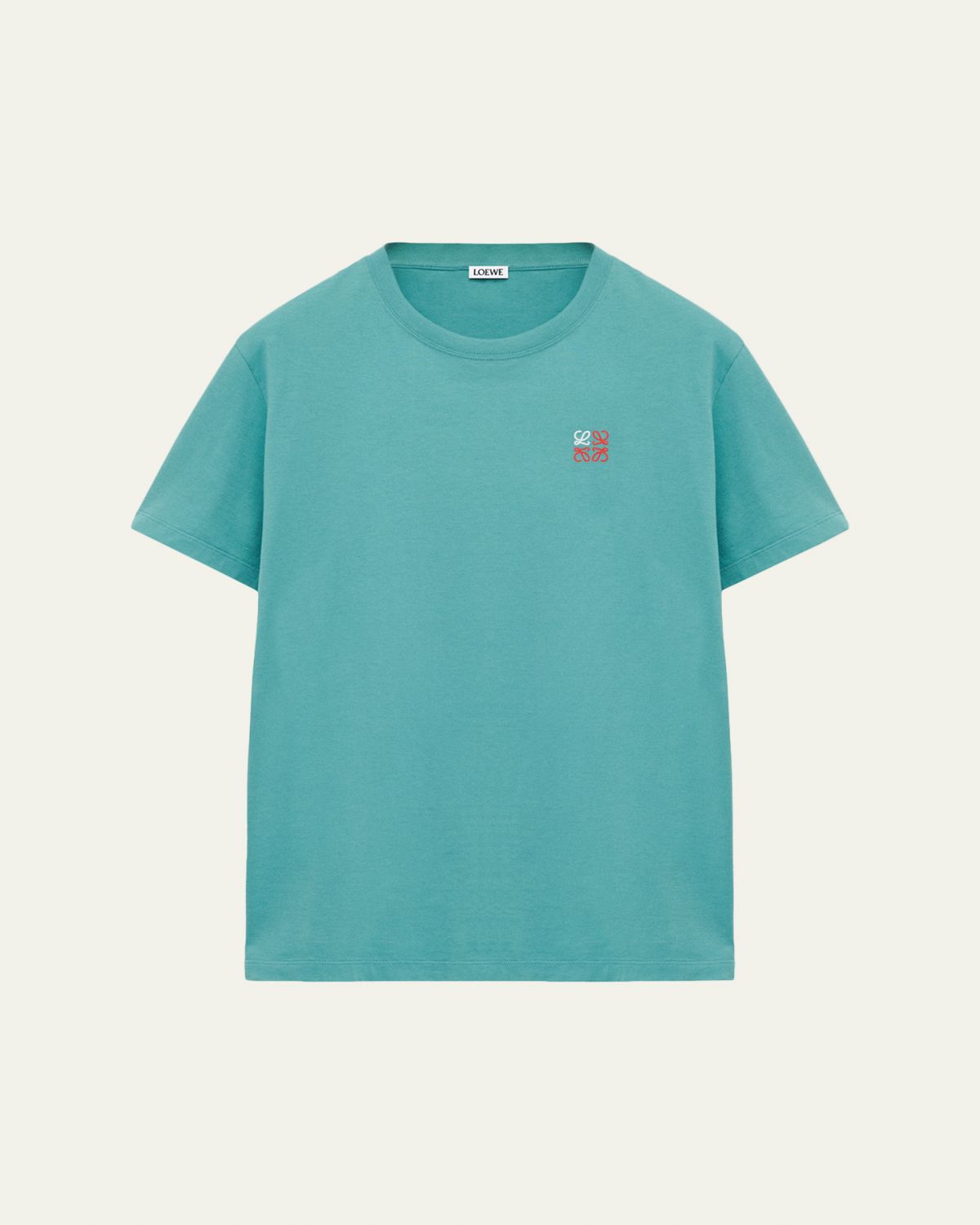 Loewe Men's Contrast Anagram Classic Fit T-Shirt