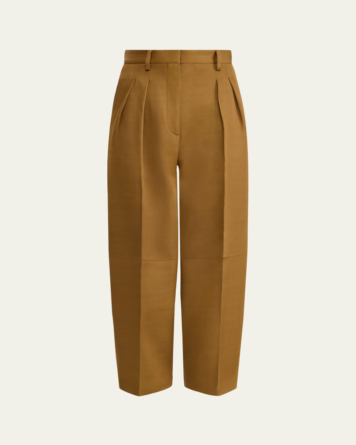 Altuzarra Dash Pleated Wide-Leg Ankle Pants