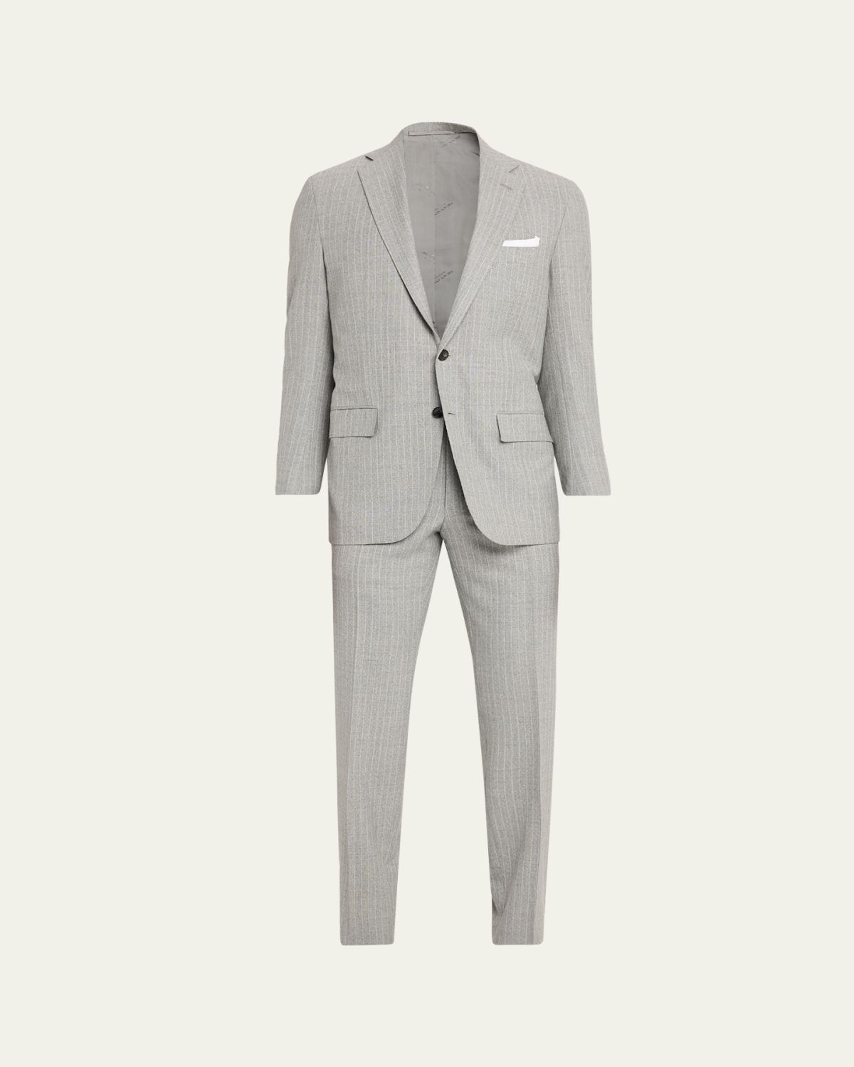 Kiton Wool Single-Breasted Suit