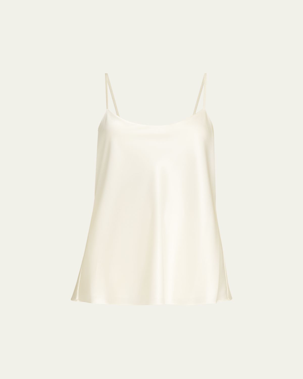 Lafayette 148 New York Bias-Cut Satin Cami