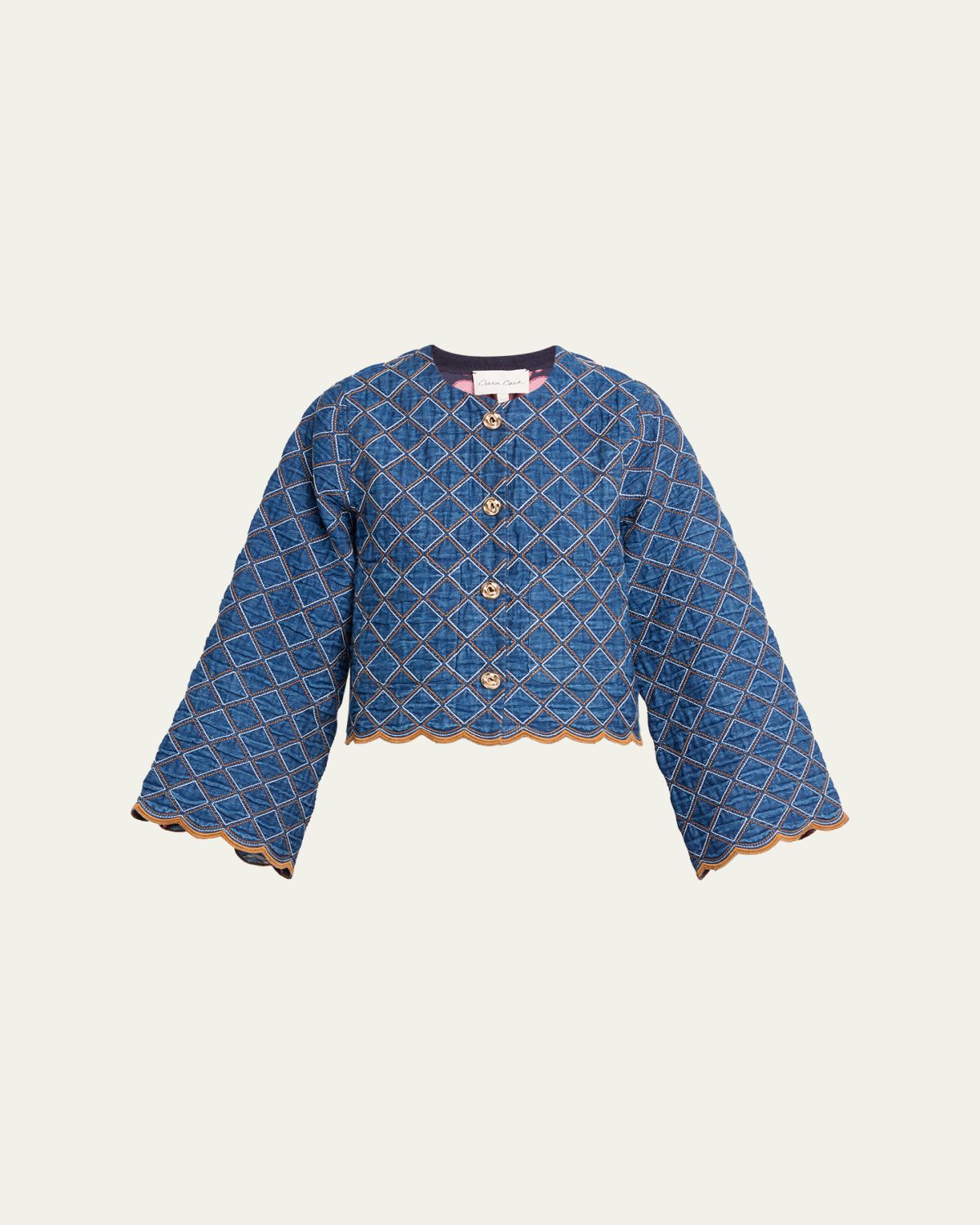Cara Cara Marvis Quilted Denim Jacket