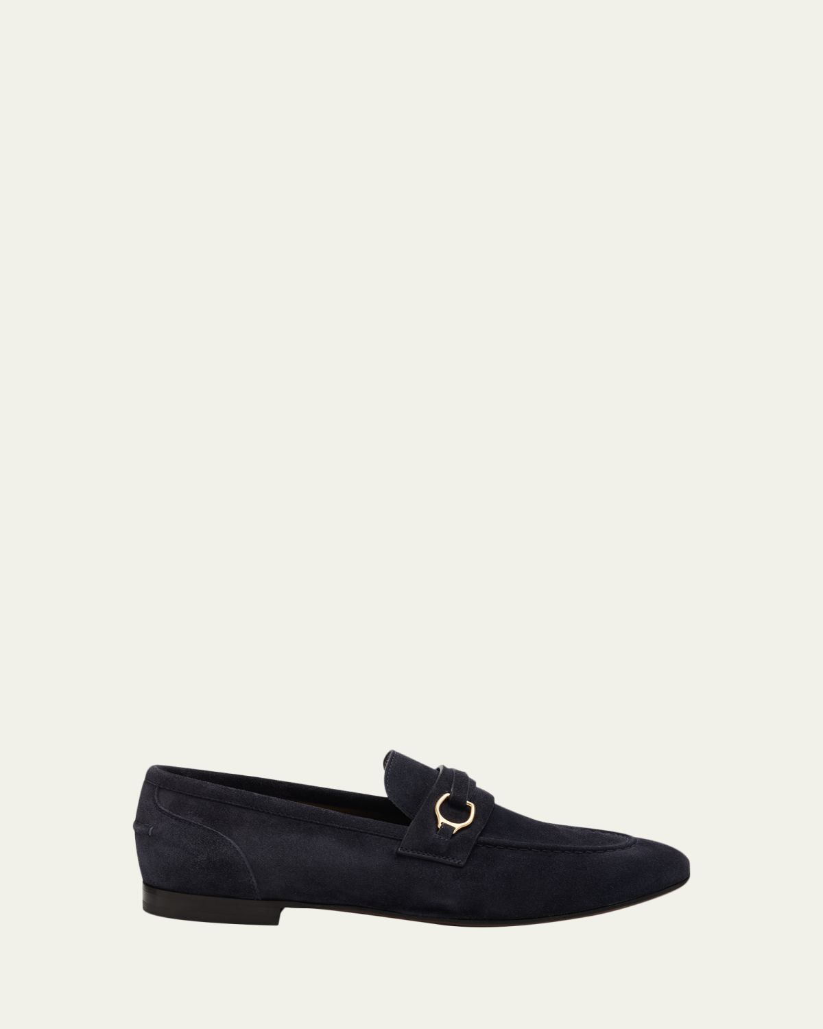 Brunello Cucinelli Suede Loafers with Horsebit Strap | Thumbnail 6