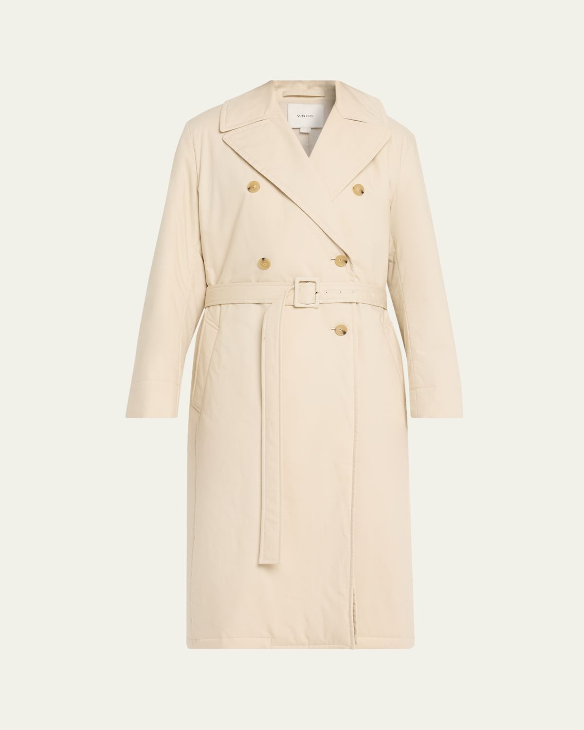 Vince Padded Double-Breasted Coat