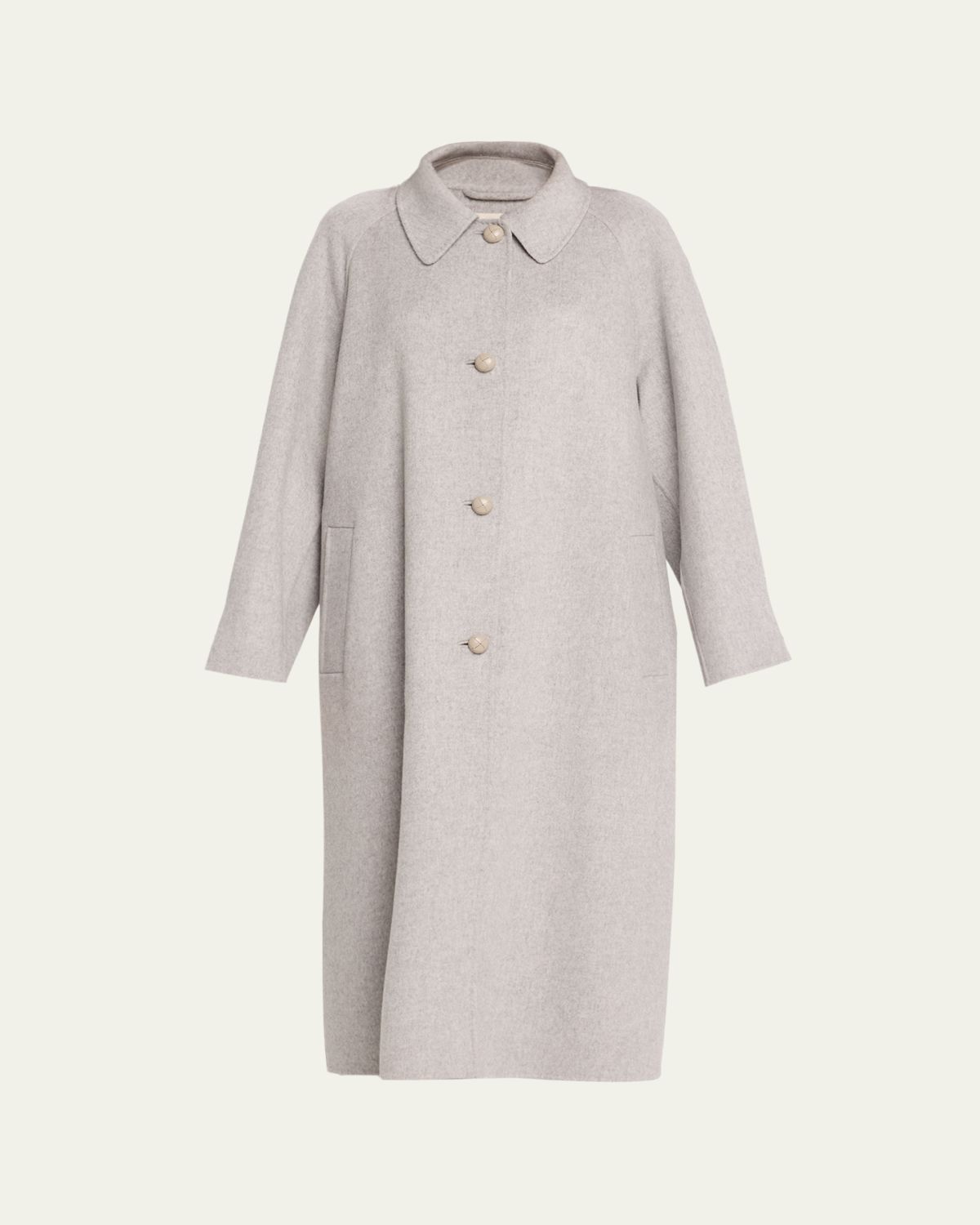 Lafayette 148 New York Double-Face Cashmere Coat