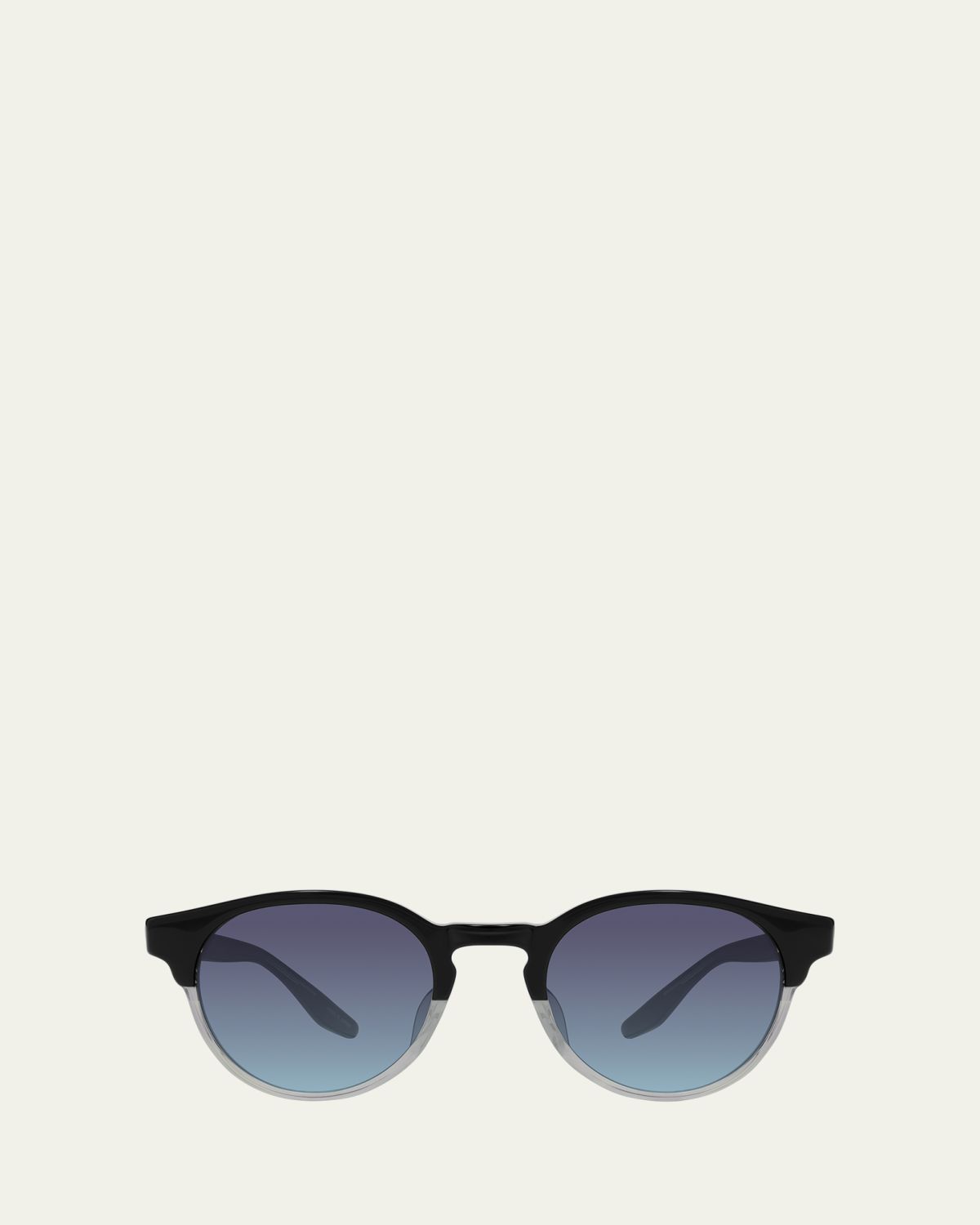 Barton Perreira Beckford 49mm Round Acetate Sunglasses