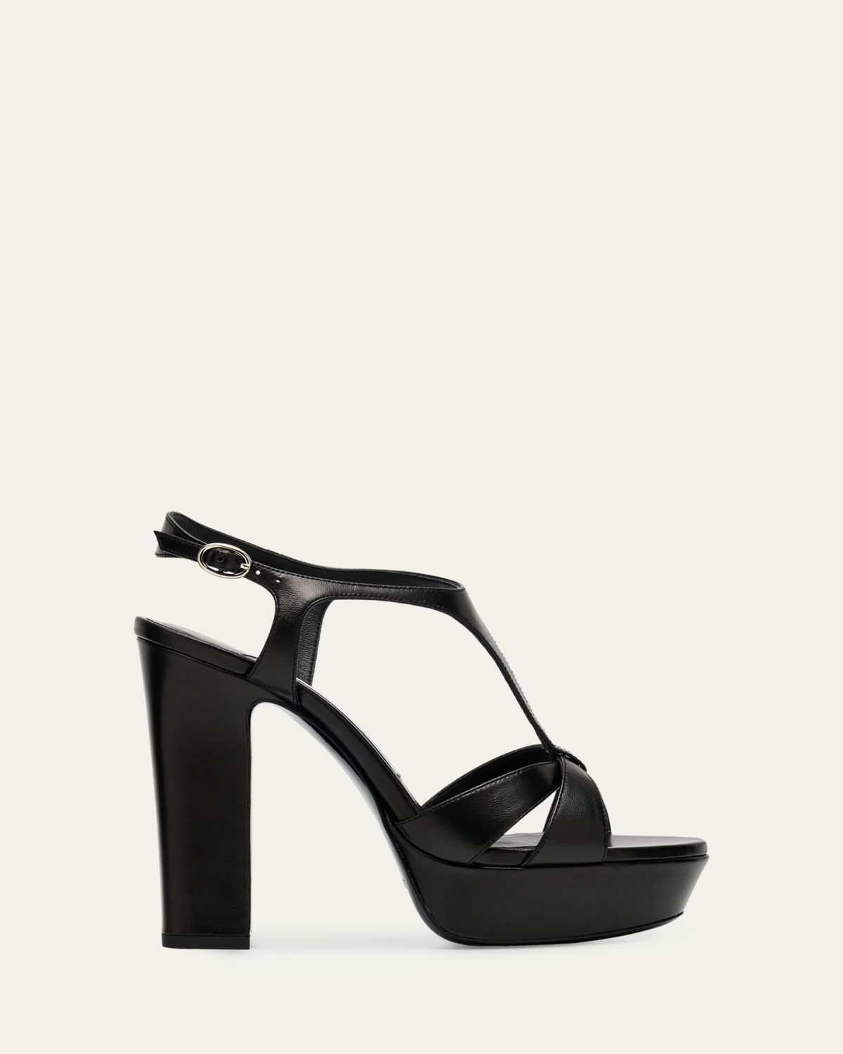 Jimmy Choo 120mm Kesia Leather Platform Sandals