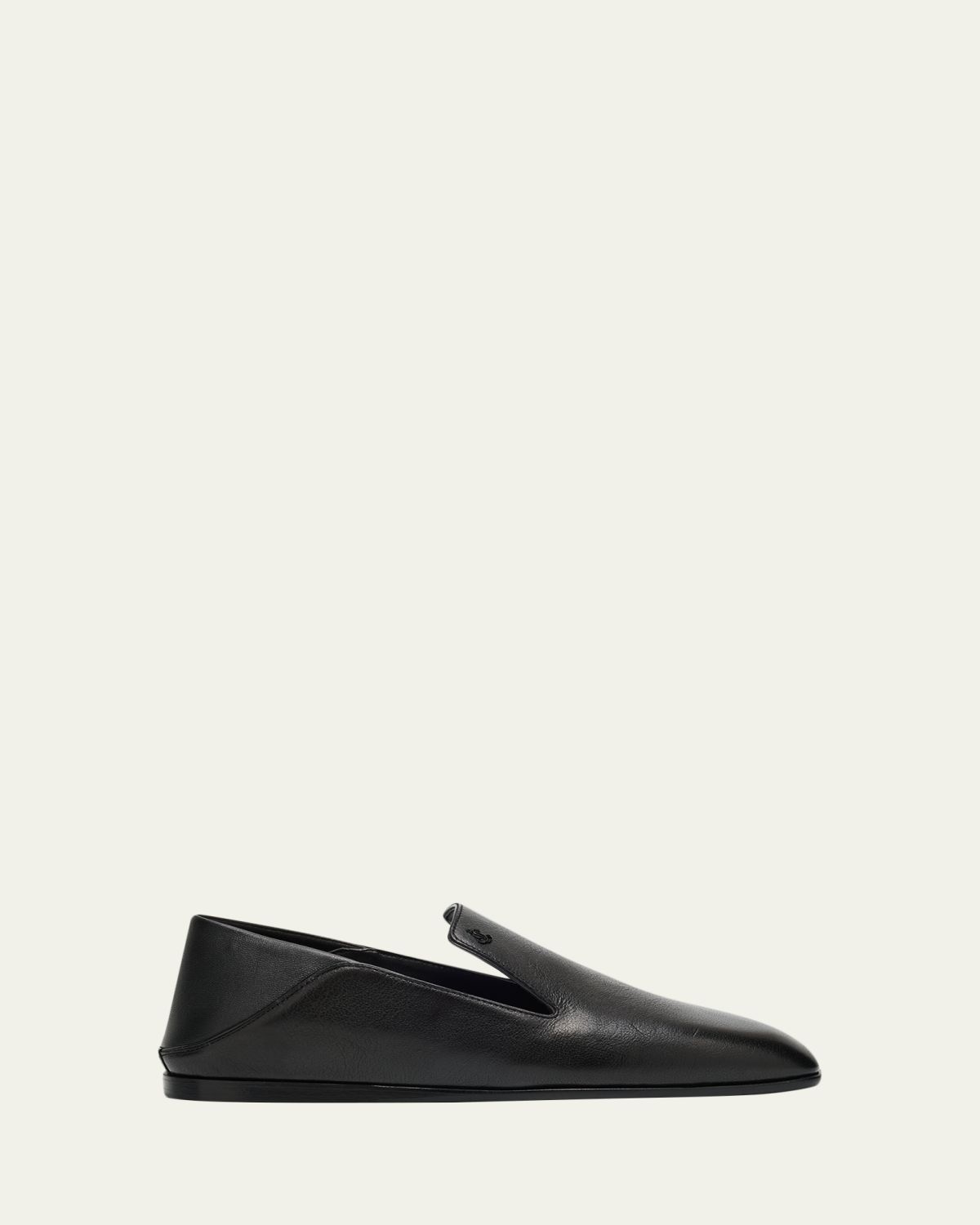 Jimmy Choo Elliot Leather Slippers