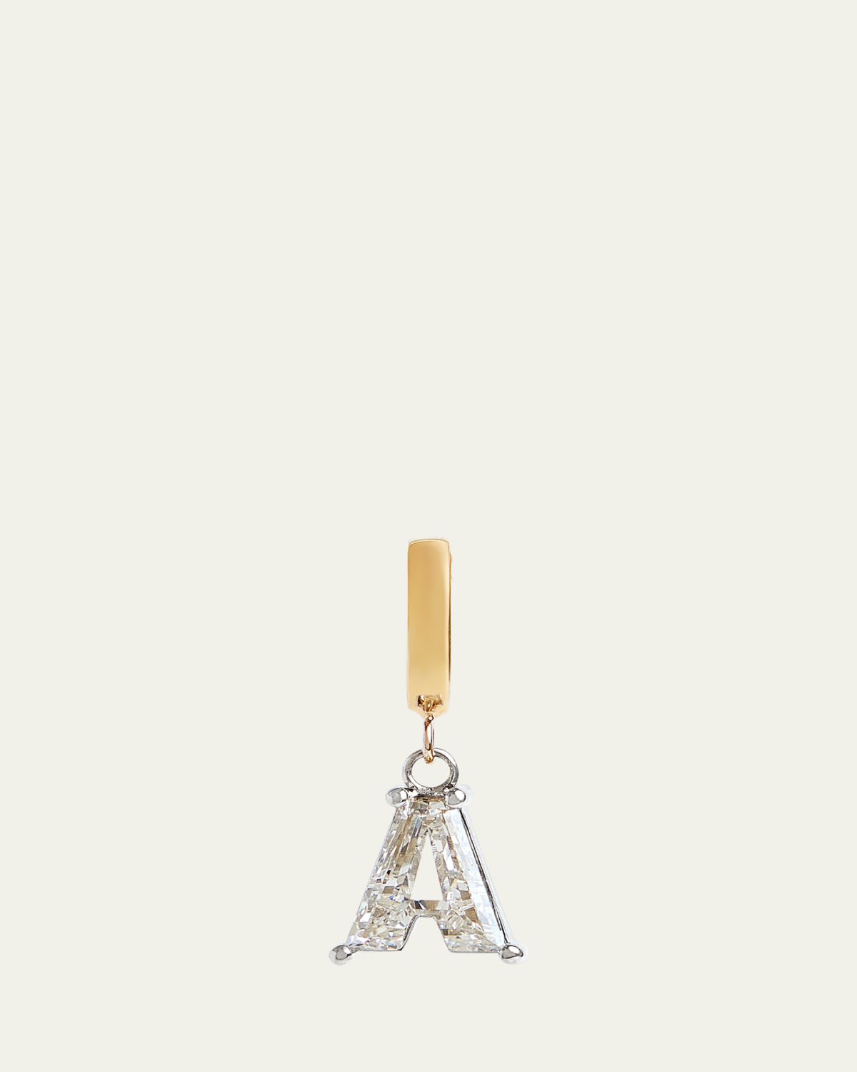 Kendall Row Lab Grown Diamond 14K Letter Charm, A | Thumbnail 4 Kendall Row Lab Grown Diamond 14K Letter Charm, A | Thumbnail 4