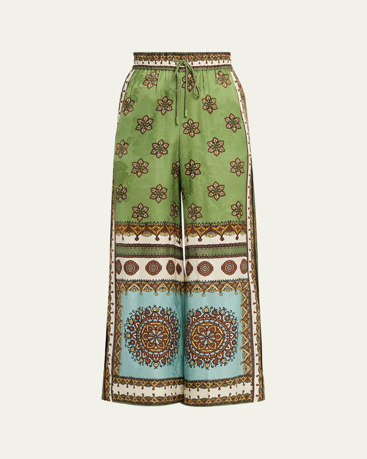 ALEMAIS Contina Relaxed Wide-Leg Pants
