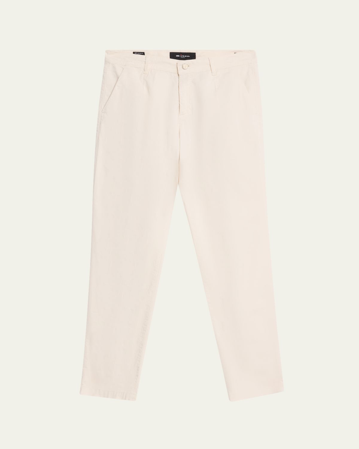 Kiton Men's Cotton Stretch Slim Four-Pocket Pants