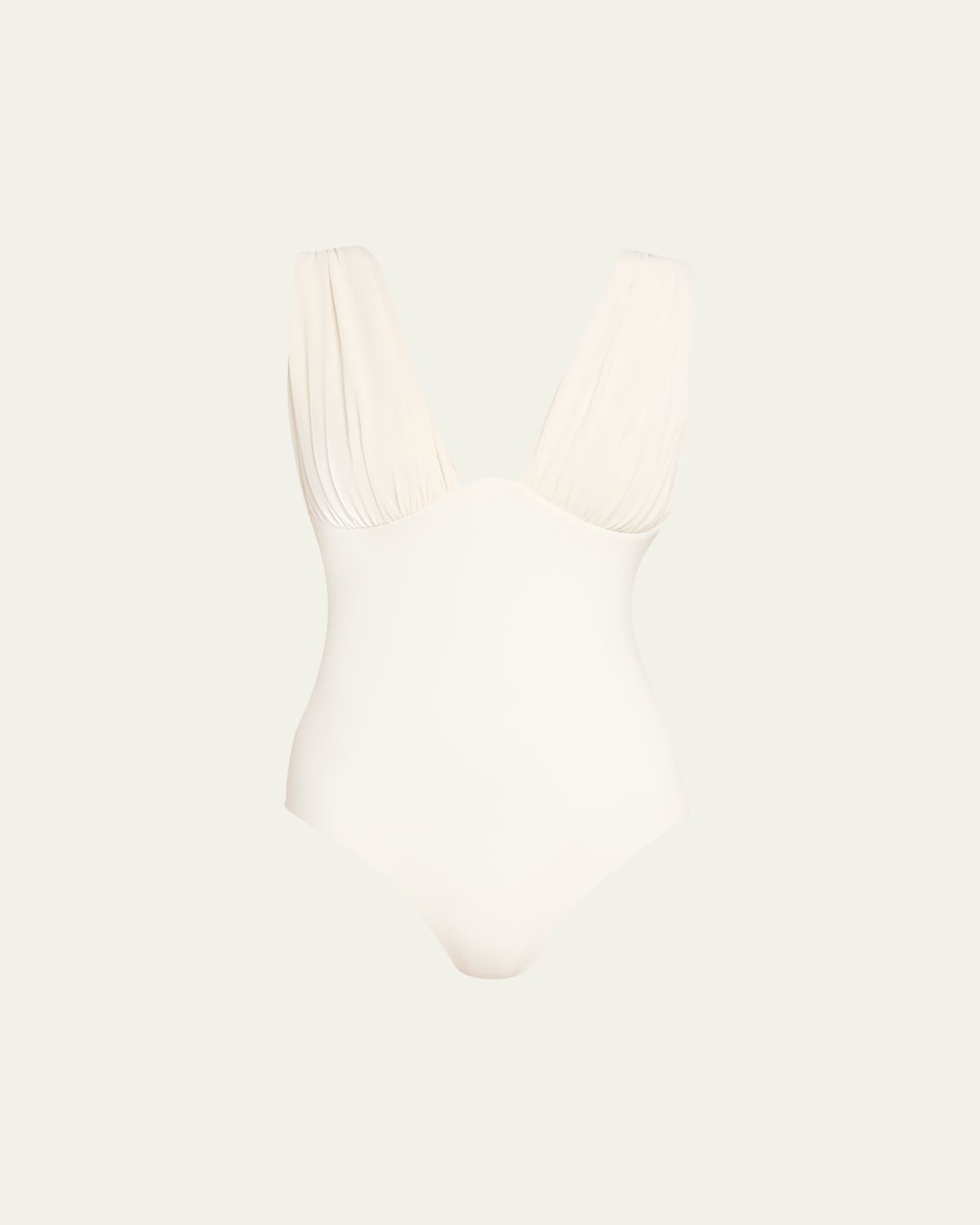 Zimmermann Awaken Gathered One-Piece Swimsuit