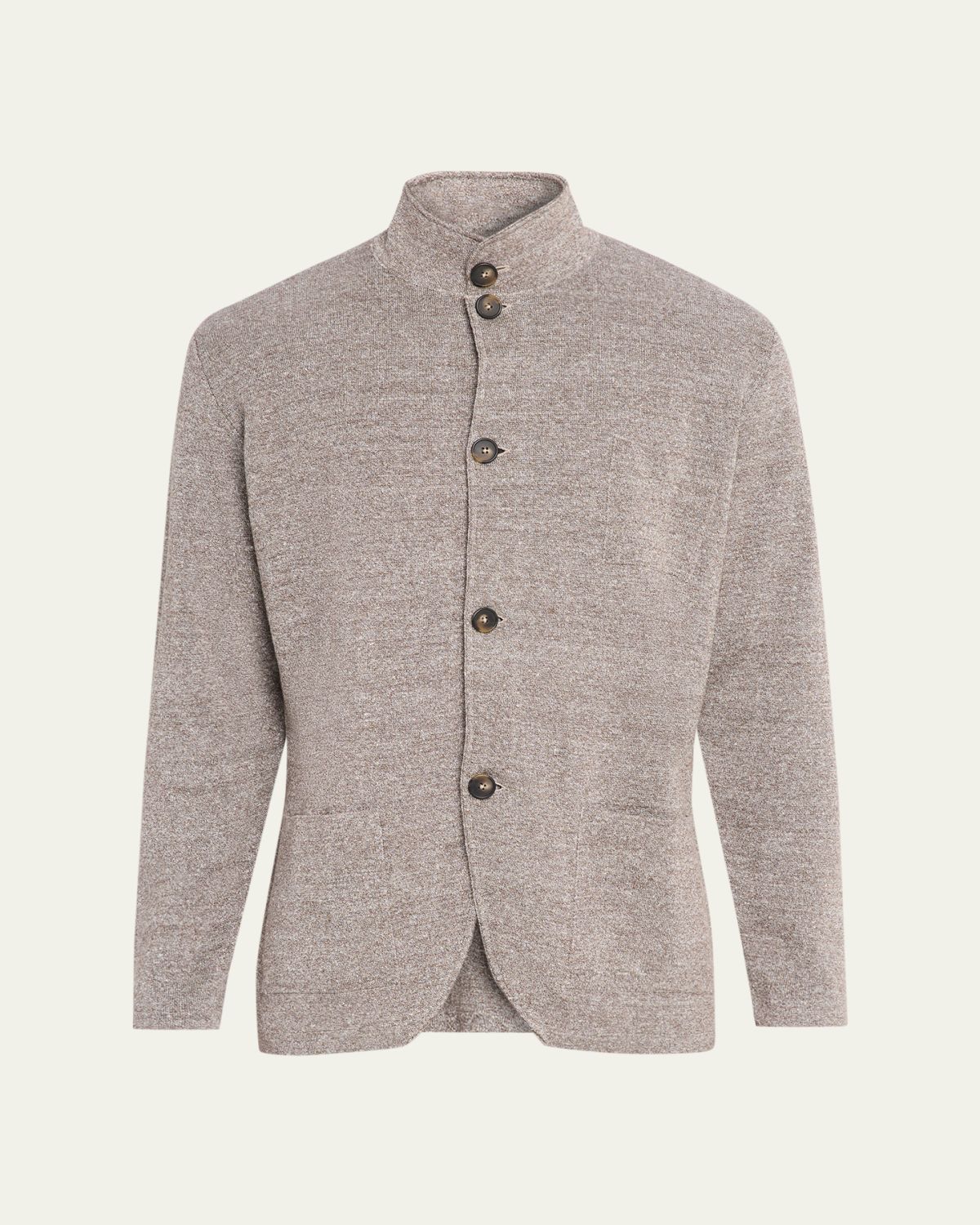 Kiton Men's inen Blend Jacket