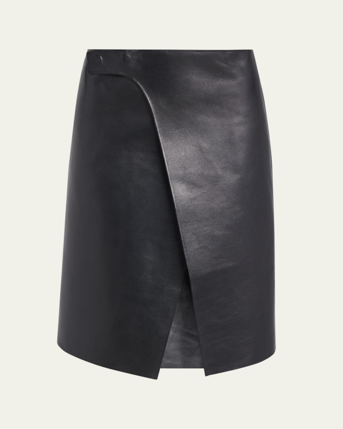 TOM FORD Nappa Leather Wrap Skirt