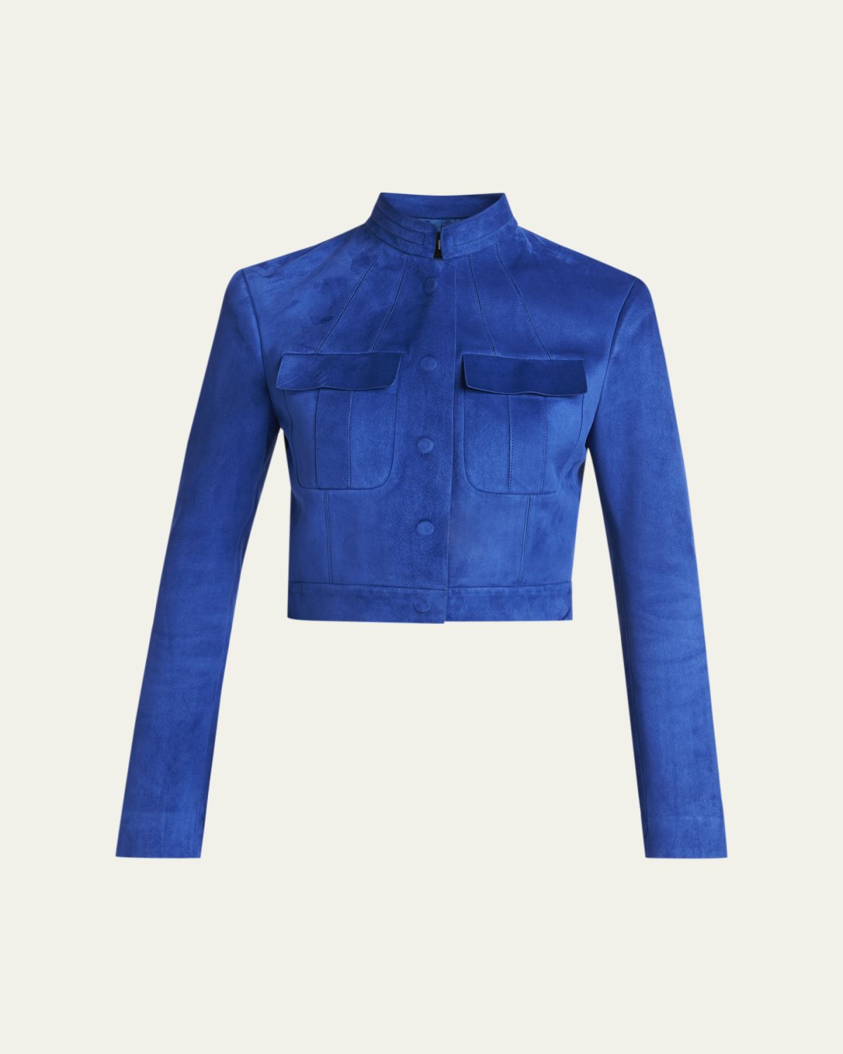 TOM FORD Soft Lamb Suede Crop Jacket