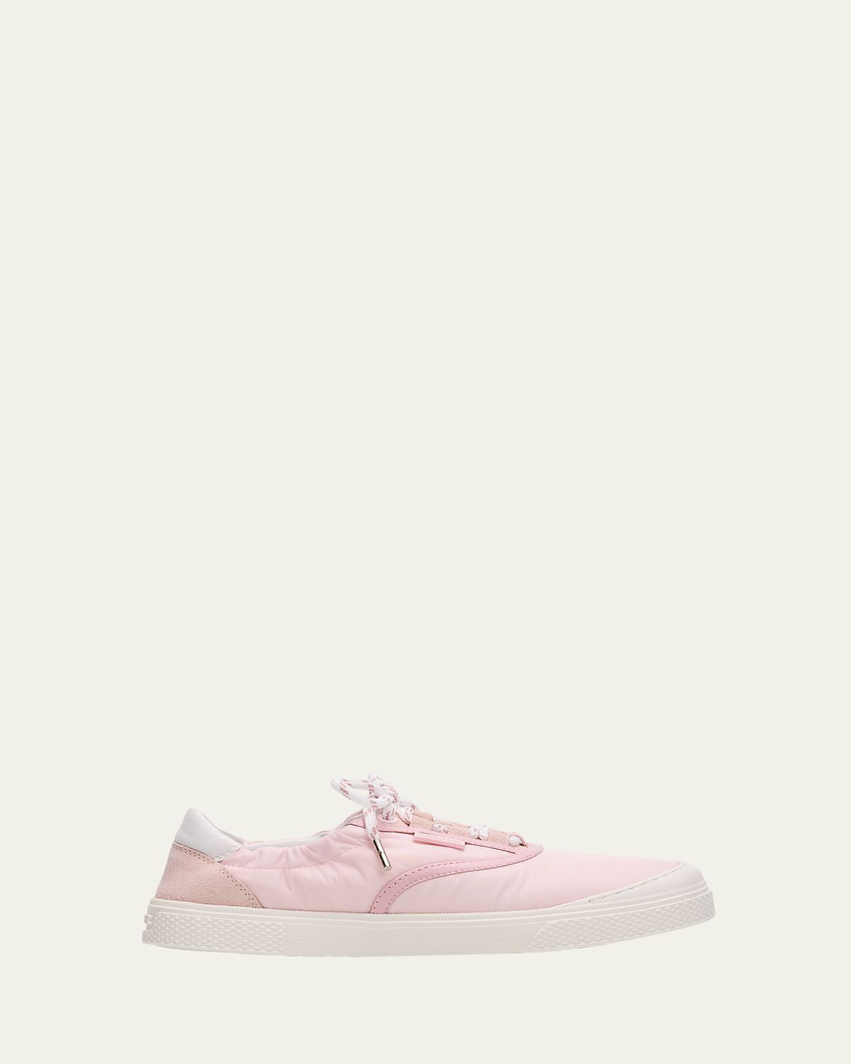 Moncler Vera Leisure Suede Low-Top Sneakers