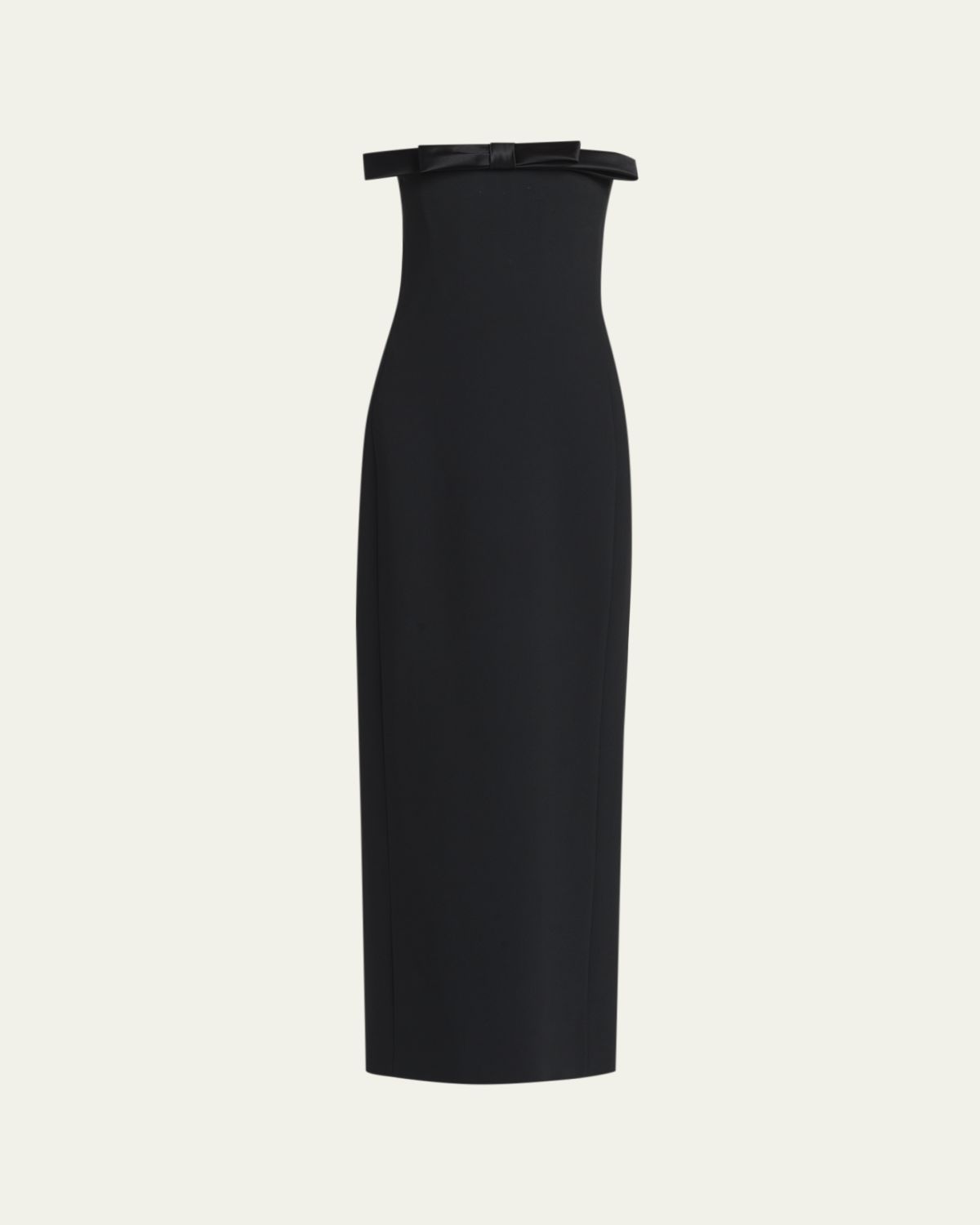 TOM FORD Bow Strapless Column Gown