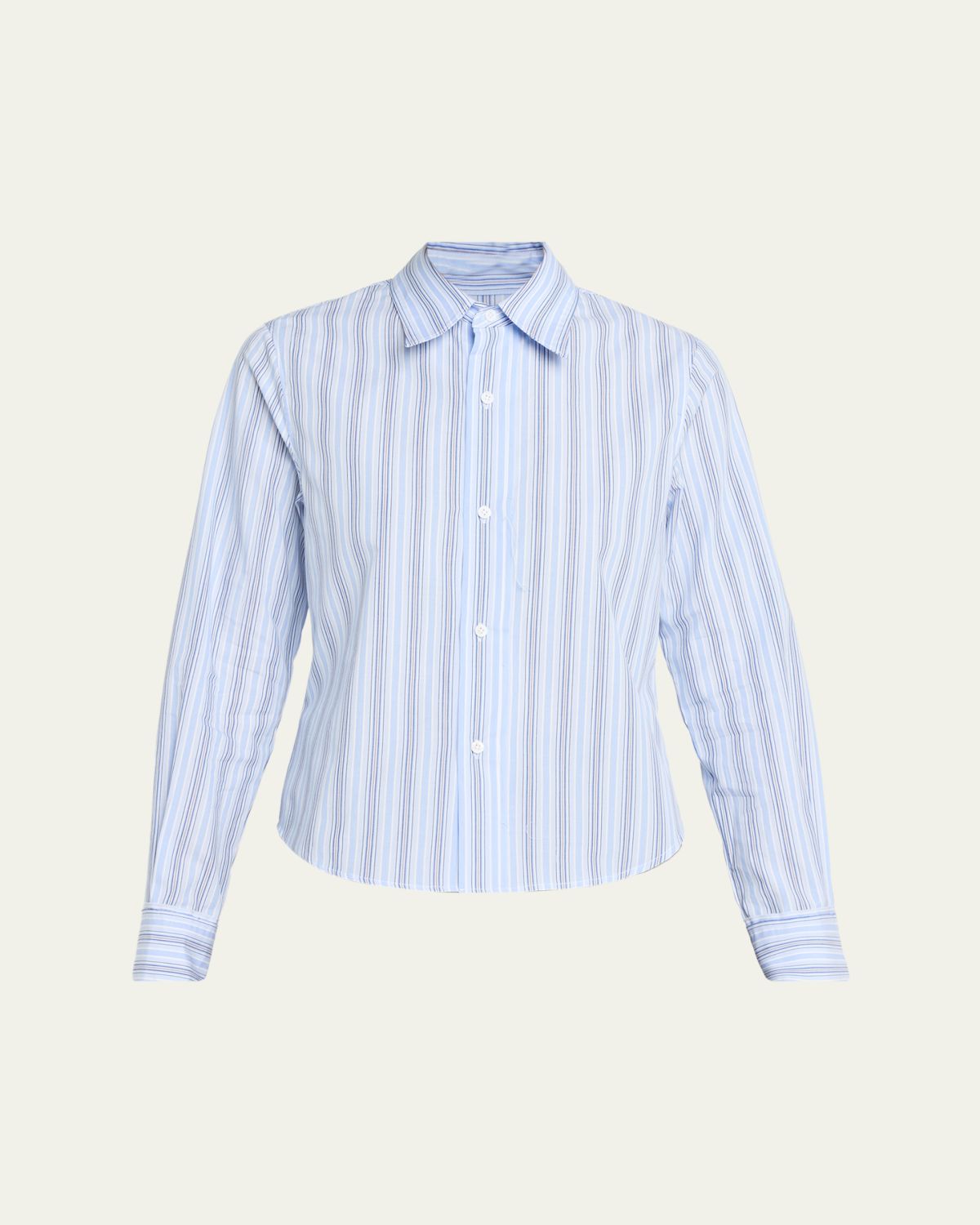 WE-AR4 The Rebel Striped Wool Shirt
