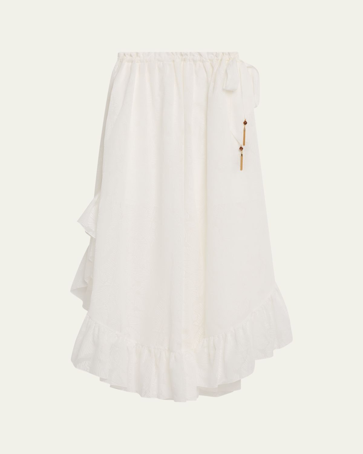 Zimmermann Daylight Ruffle Maxi Skirt