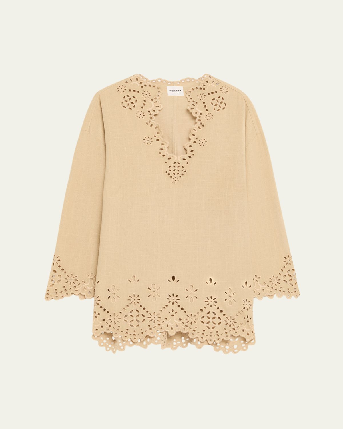 Etoile Isabel Marant Sherazade Long-Sleeve Tunic Dress