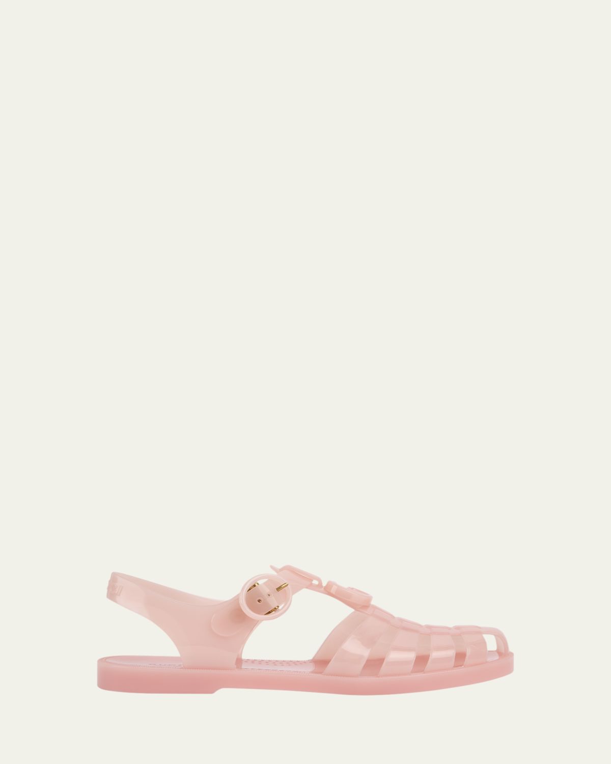 Gucci GG Glossy Jelly Fisherman Sandals