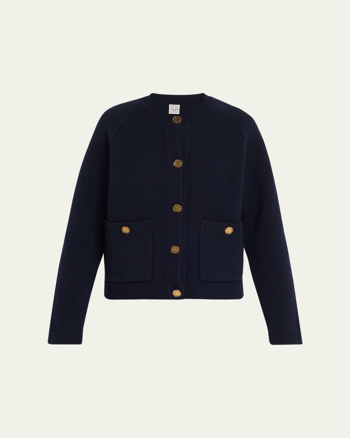 Toteme Hammered Button Cardigan