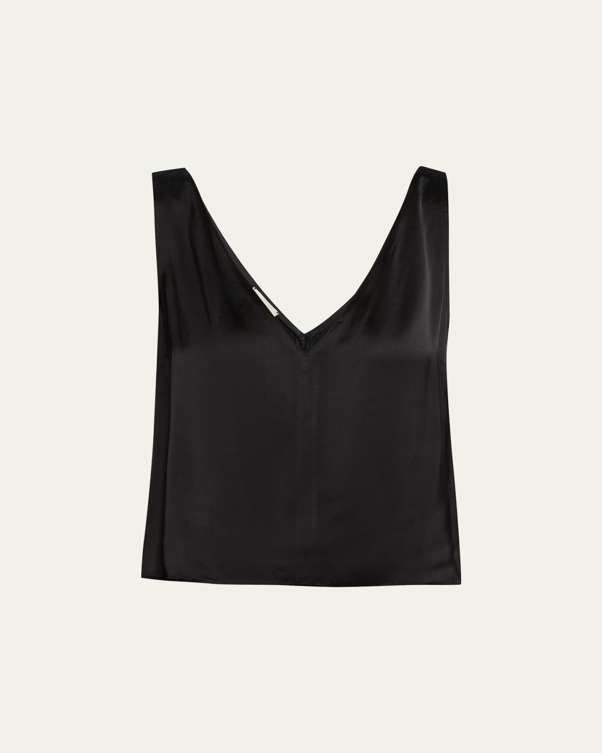 Officine Generale Liana Sleeveless Satin Viscose Top