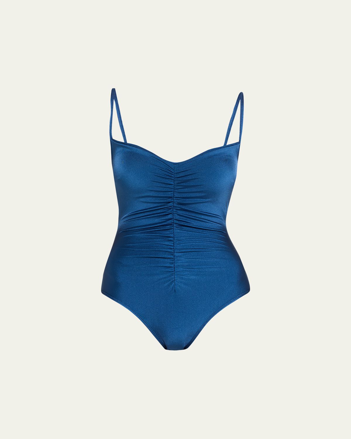 Verandah Ruched One-Piece Swimsuit