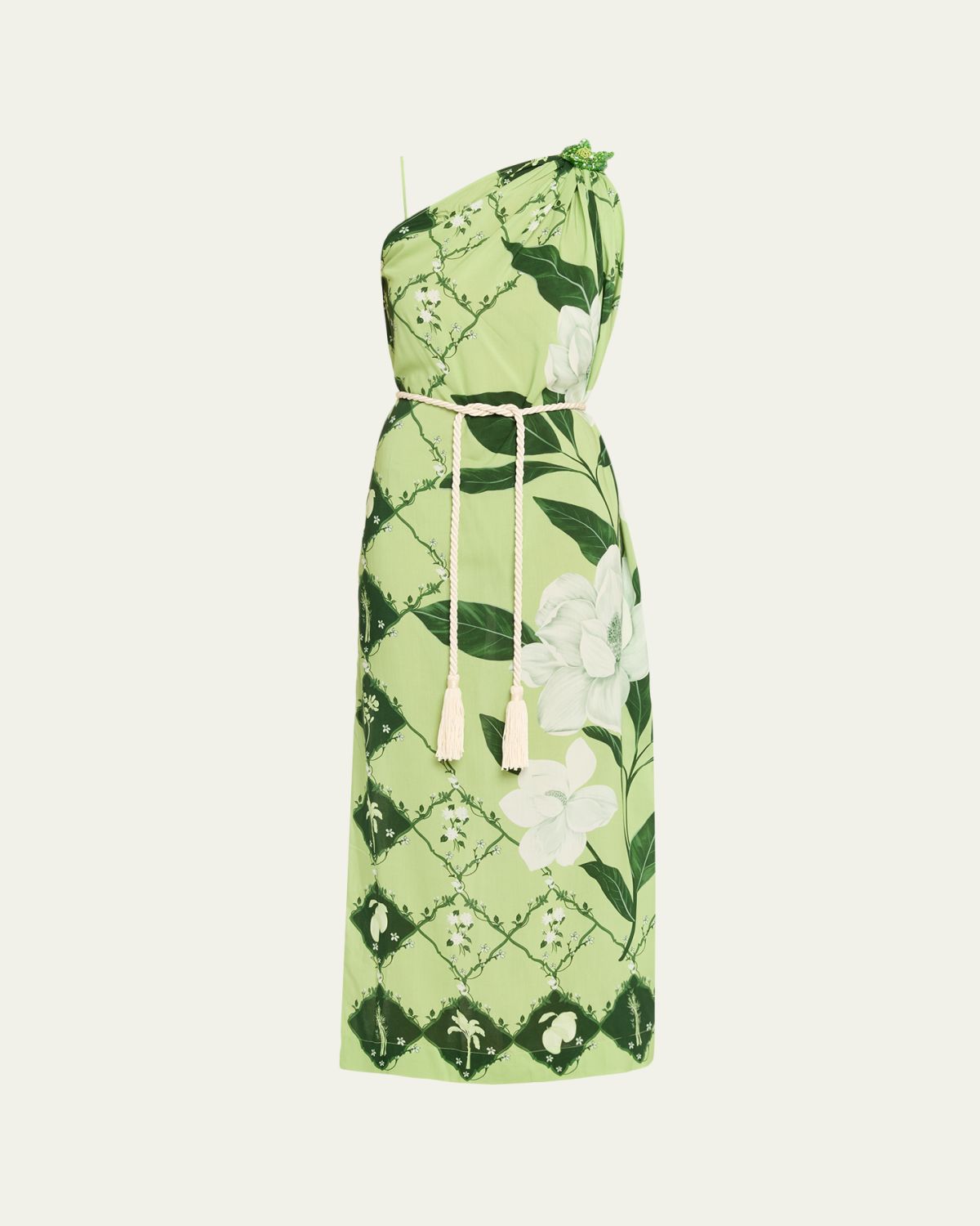 Verandah Crystal Toga Maxi Dress