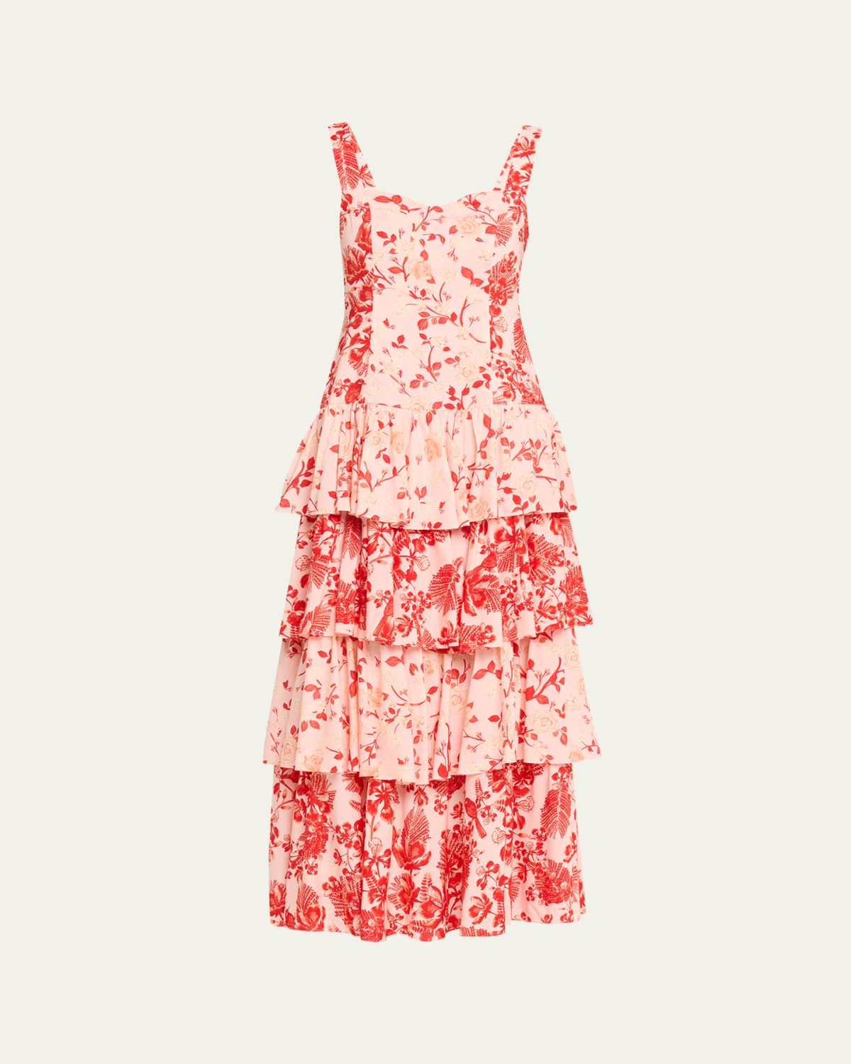Verandah Garden Tiered Maxi Dress