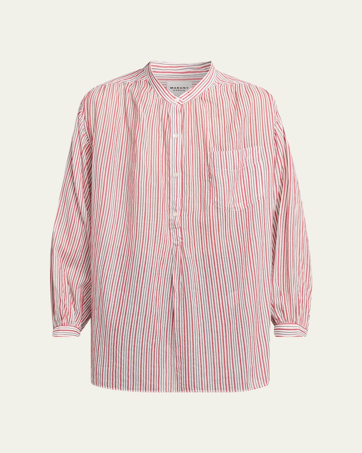 Etoile Isabel Marant Sapha Stripe Long-Sleeve Tunic