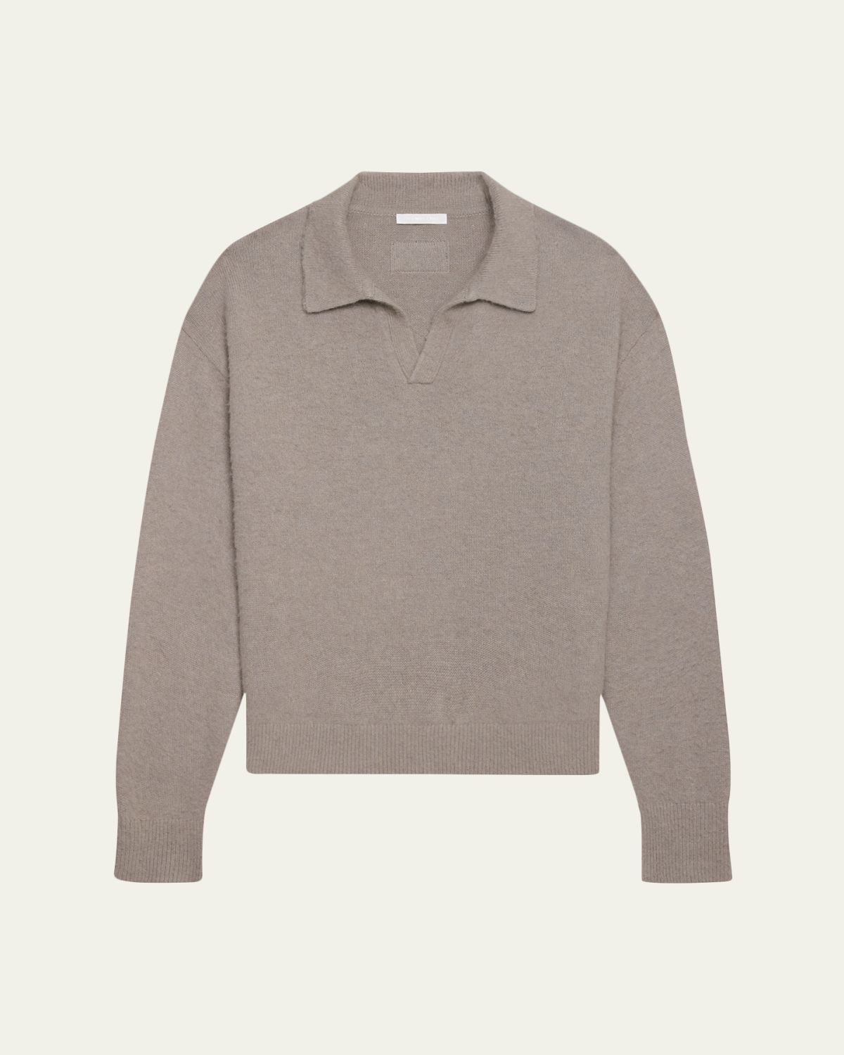 Helmut Lang Men's Brushed Polo Sweater