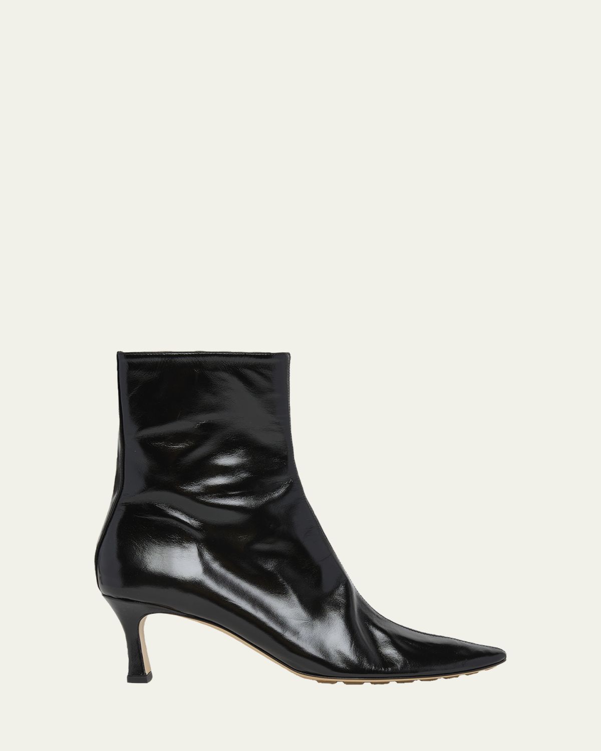 Bottega Veneta Sofia Leather Ankle Booties