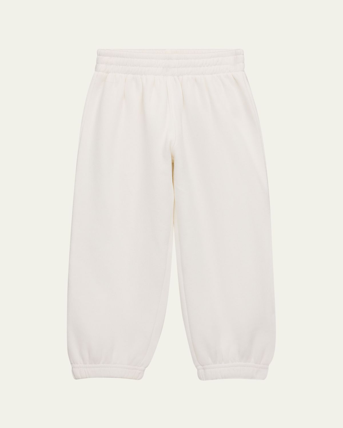 LoveShackFancy Girl's Violin Sequin Bow Sweatpants, Size 2-6