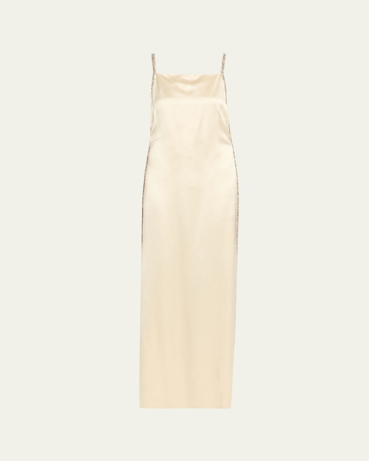 TWP It Had To Be You Embellished Satin Gown
