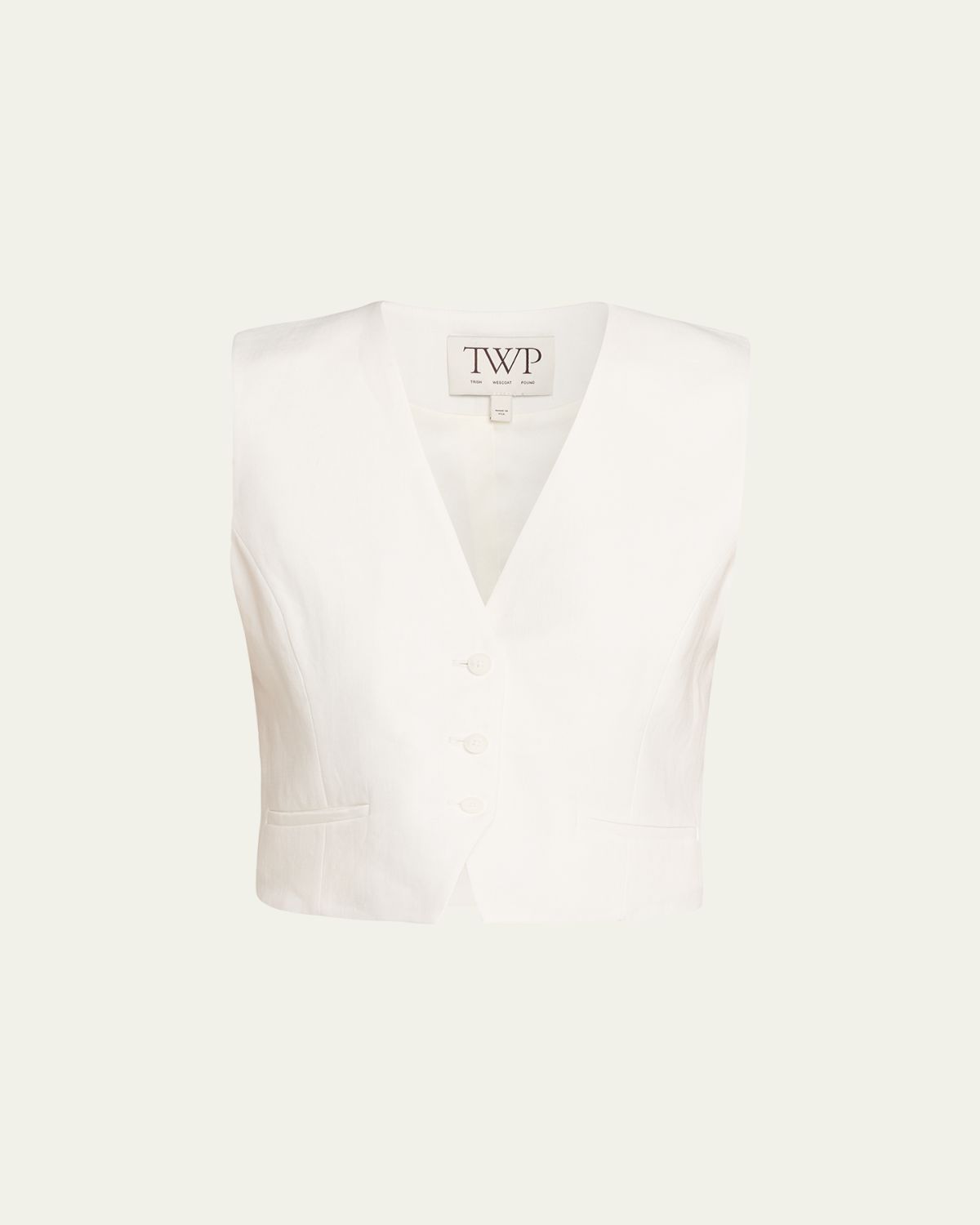 TWP Mila Linen Vest