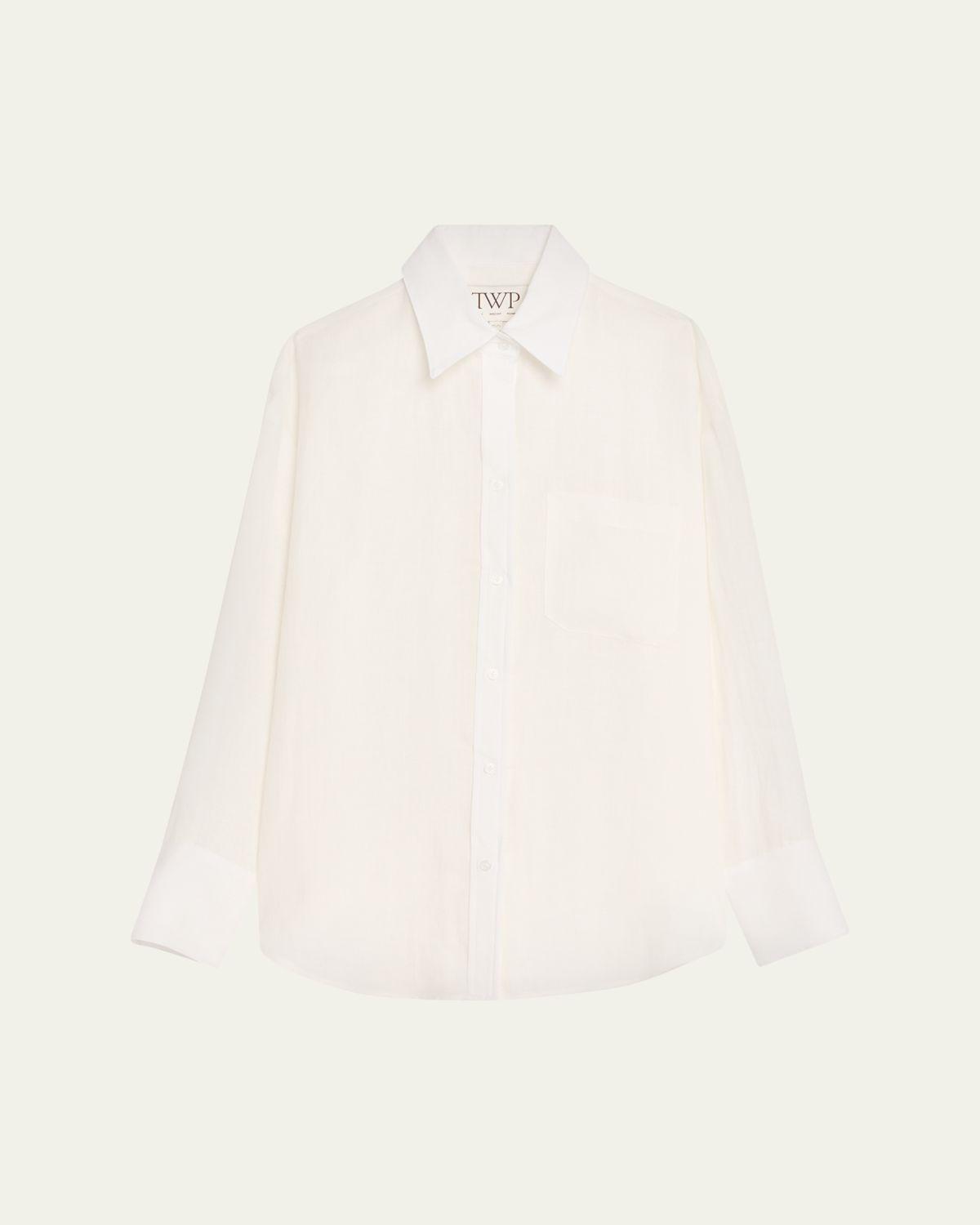 TWP Big Joe Cotton Button-Front Shirt | Thumbnail 6