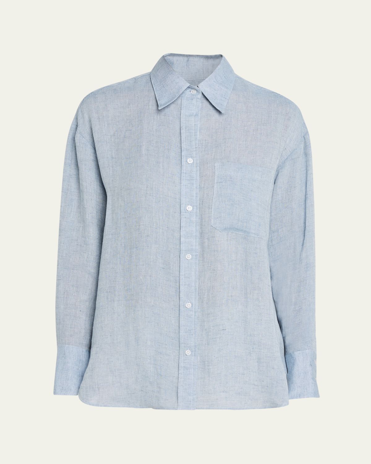 TWP Big Joe Cotton Button-Front Shirt