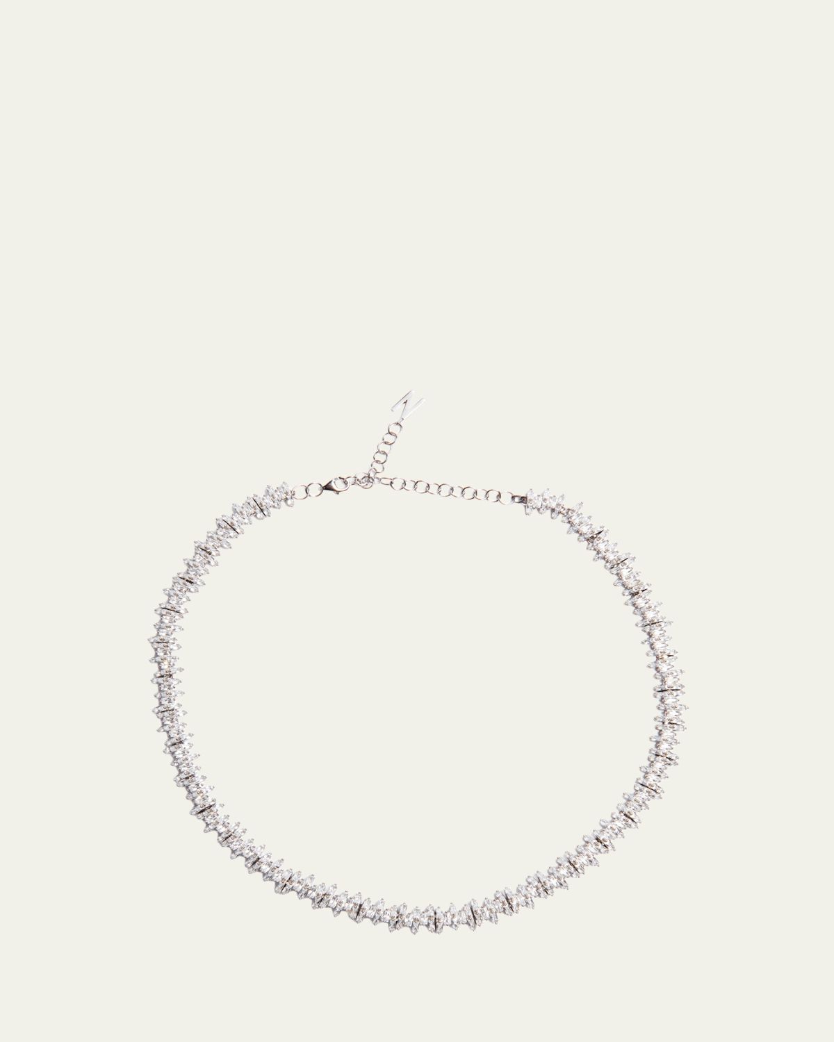 Nickho Rey 925 Necklace with Crystals