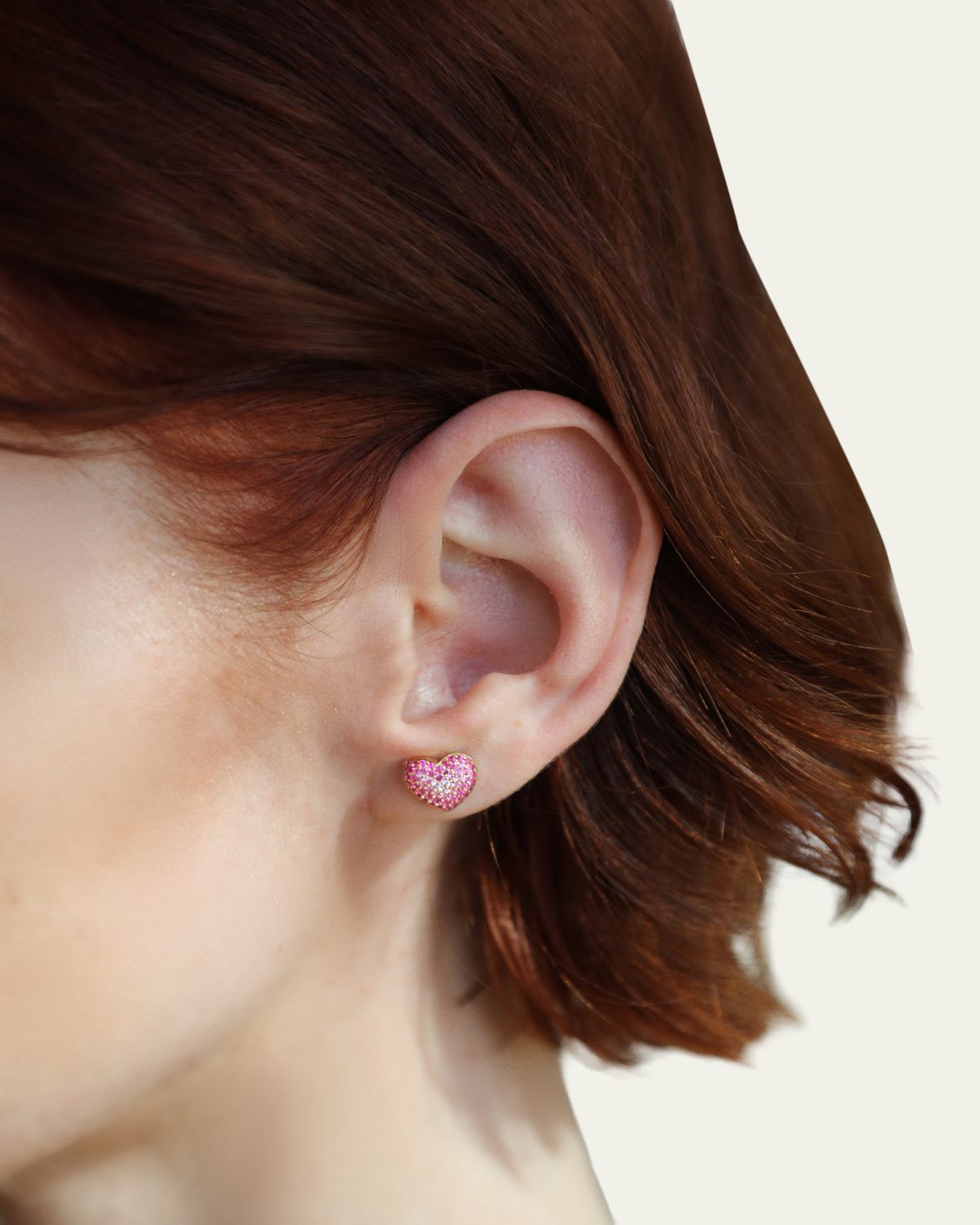 Emily P. Wheeler Lucy Stud Earrings, Flamingo | Thumbnail 2