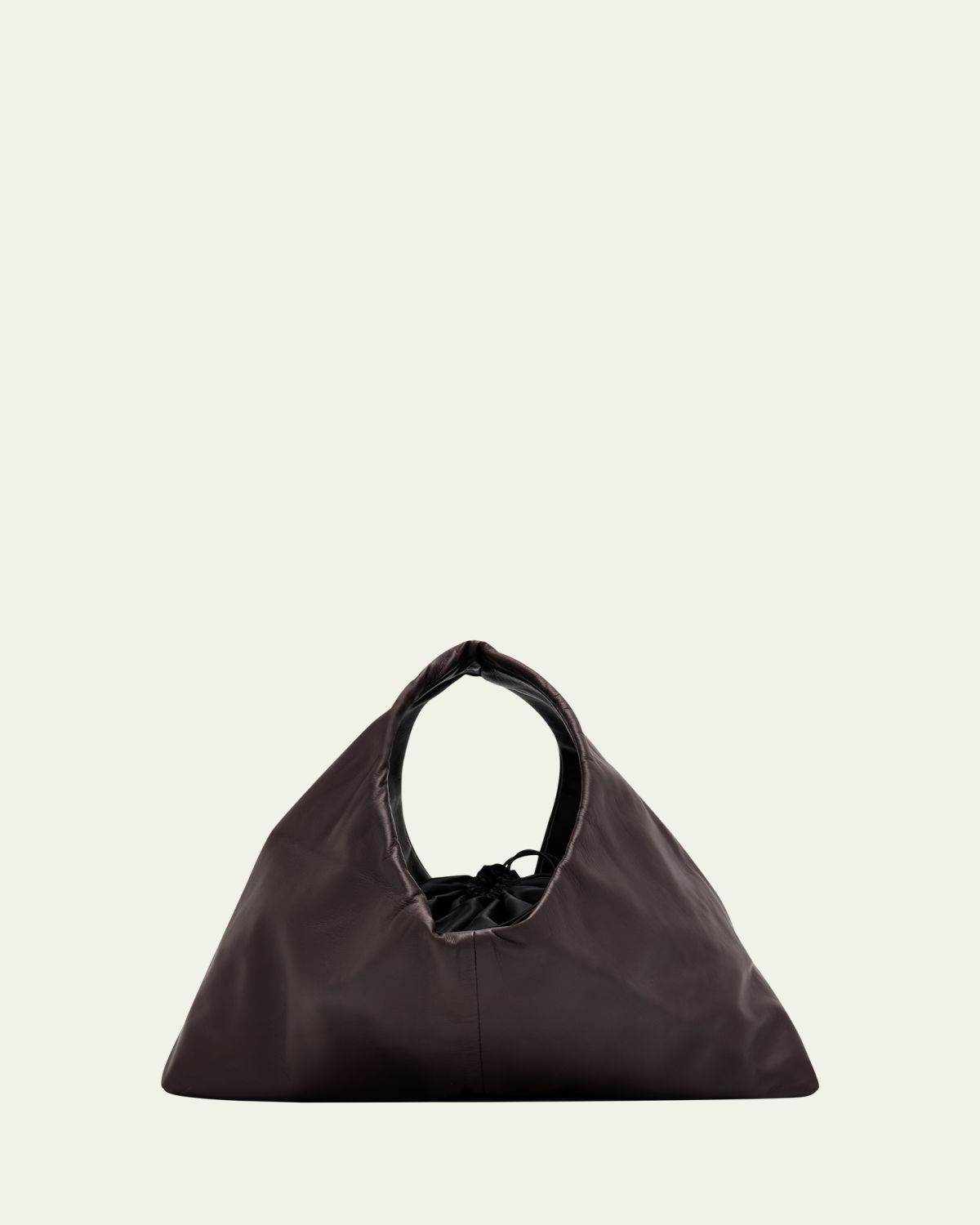 Kassl Anchor Small Lambskin Leather Shoulder Bag